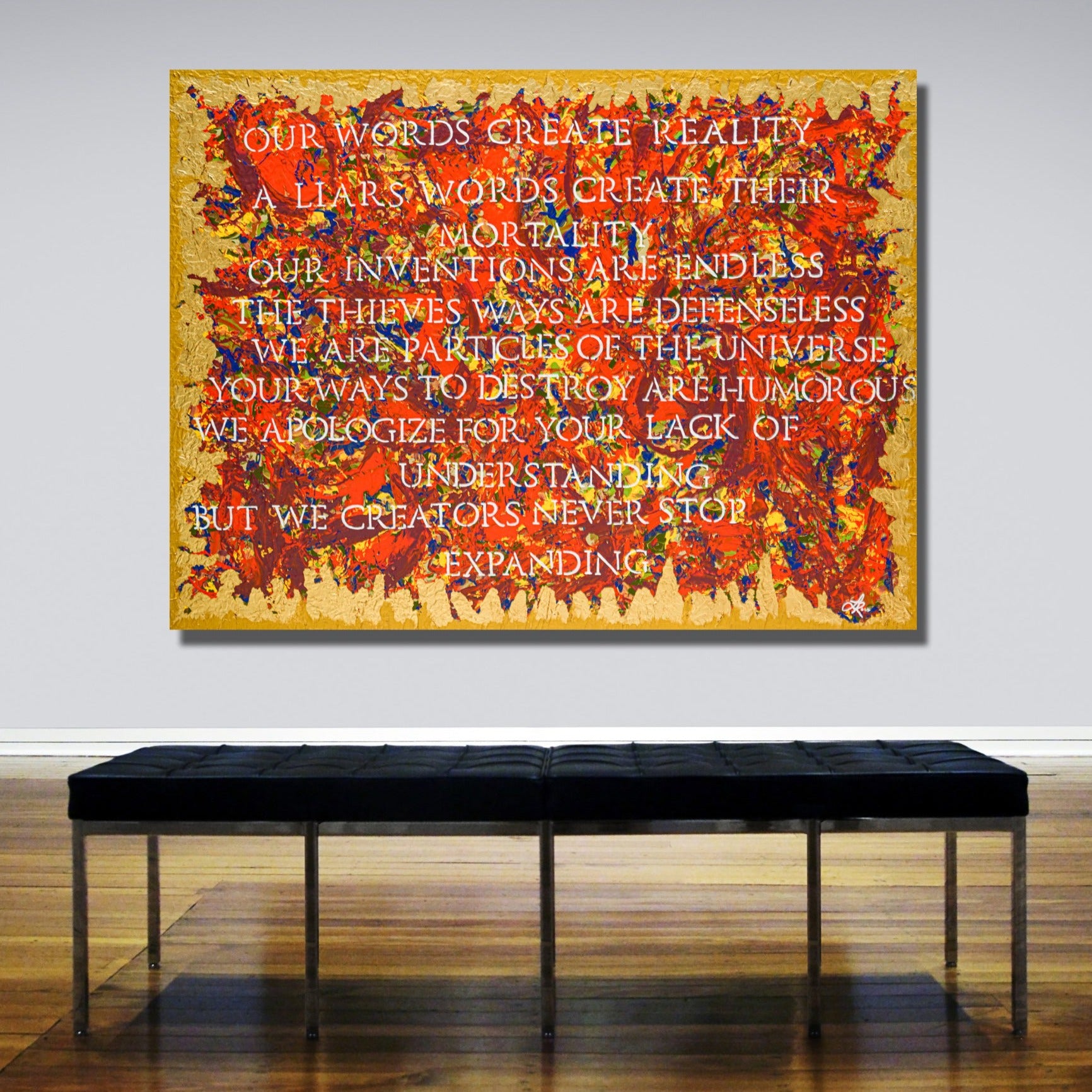 Creators Archival Canvas Wrap - Contemporary Art | Modern Abstract Art | Fine Art | Painting On Canvas