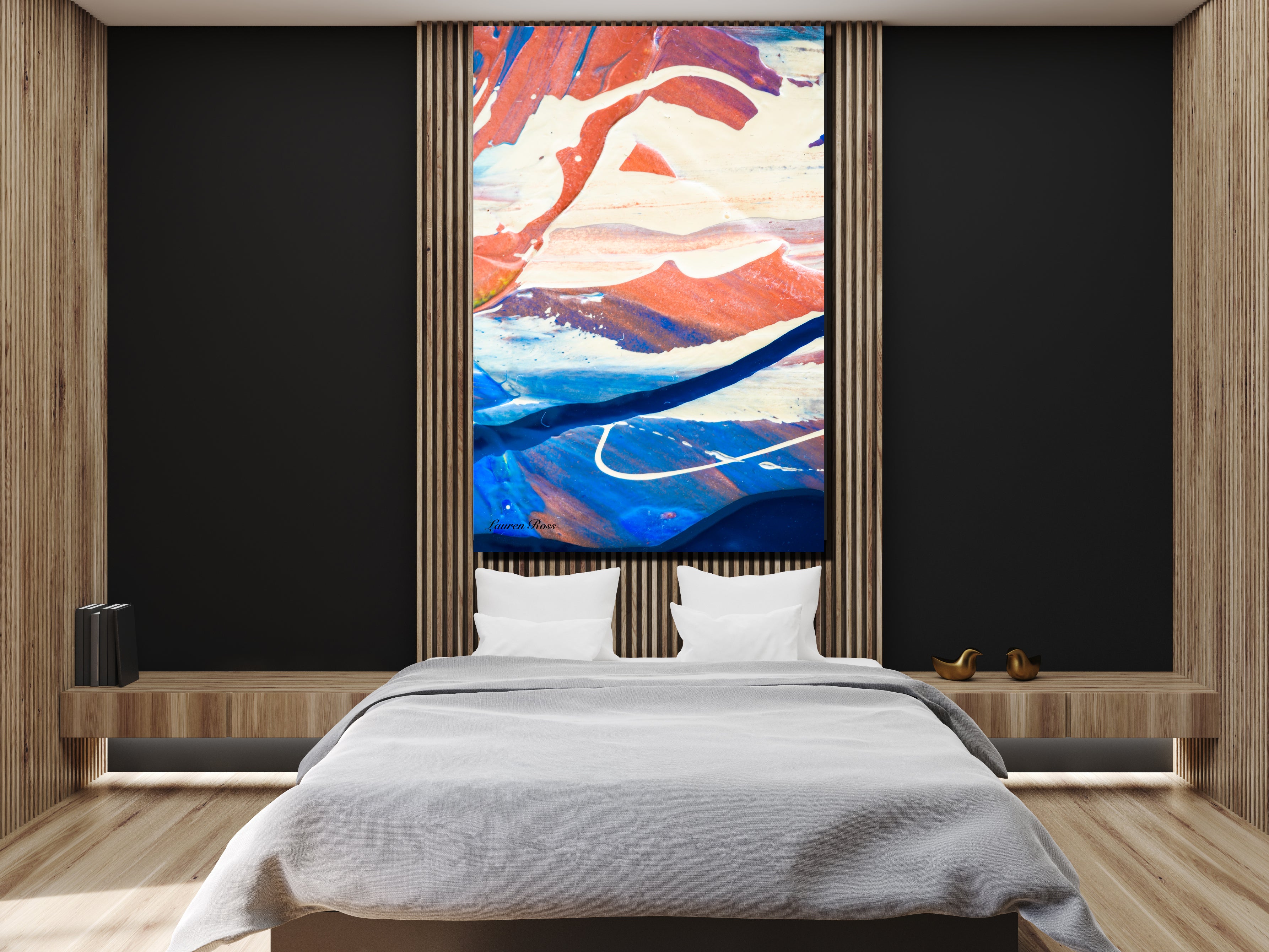 Inside Backwards 10 Canvas Wrap Lauren Ross Design