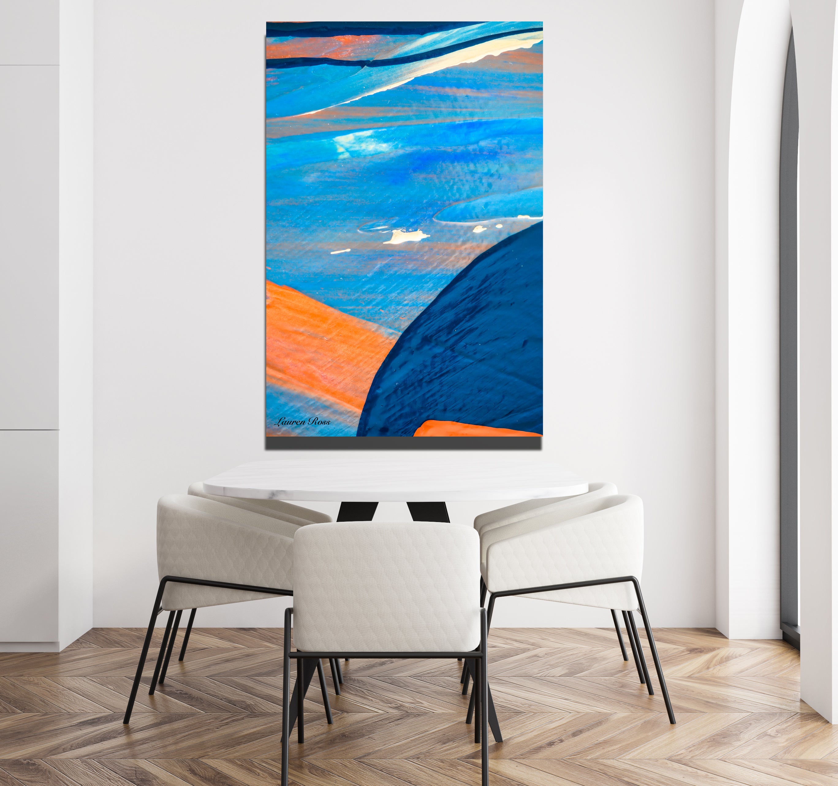 Inside Backwards 12 Canvas Wrap Lauren Ross Design