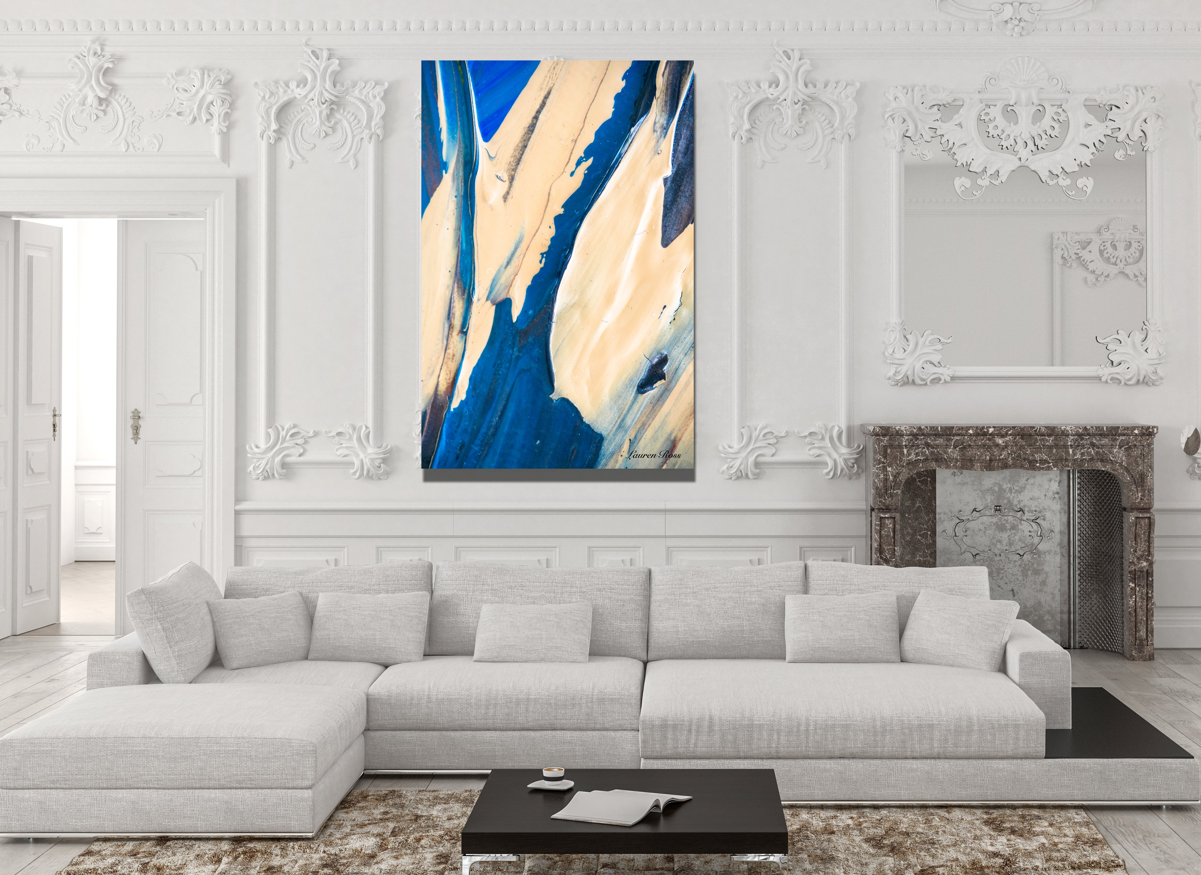 Inside Backwards 24 Canvas Wrap Lauren Ross Design