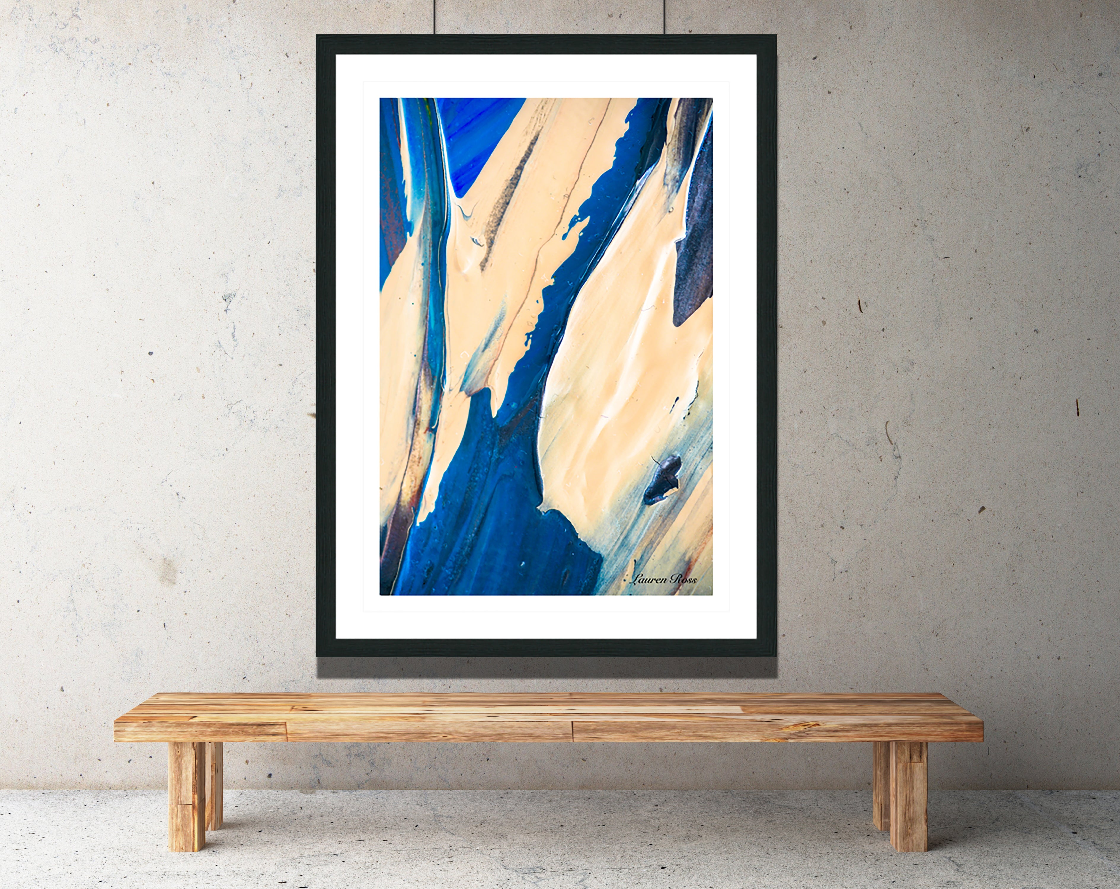 Inside Backwards 24 Print Lauren Ross Design