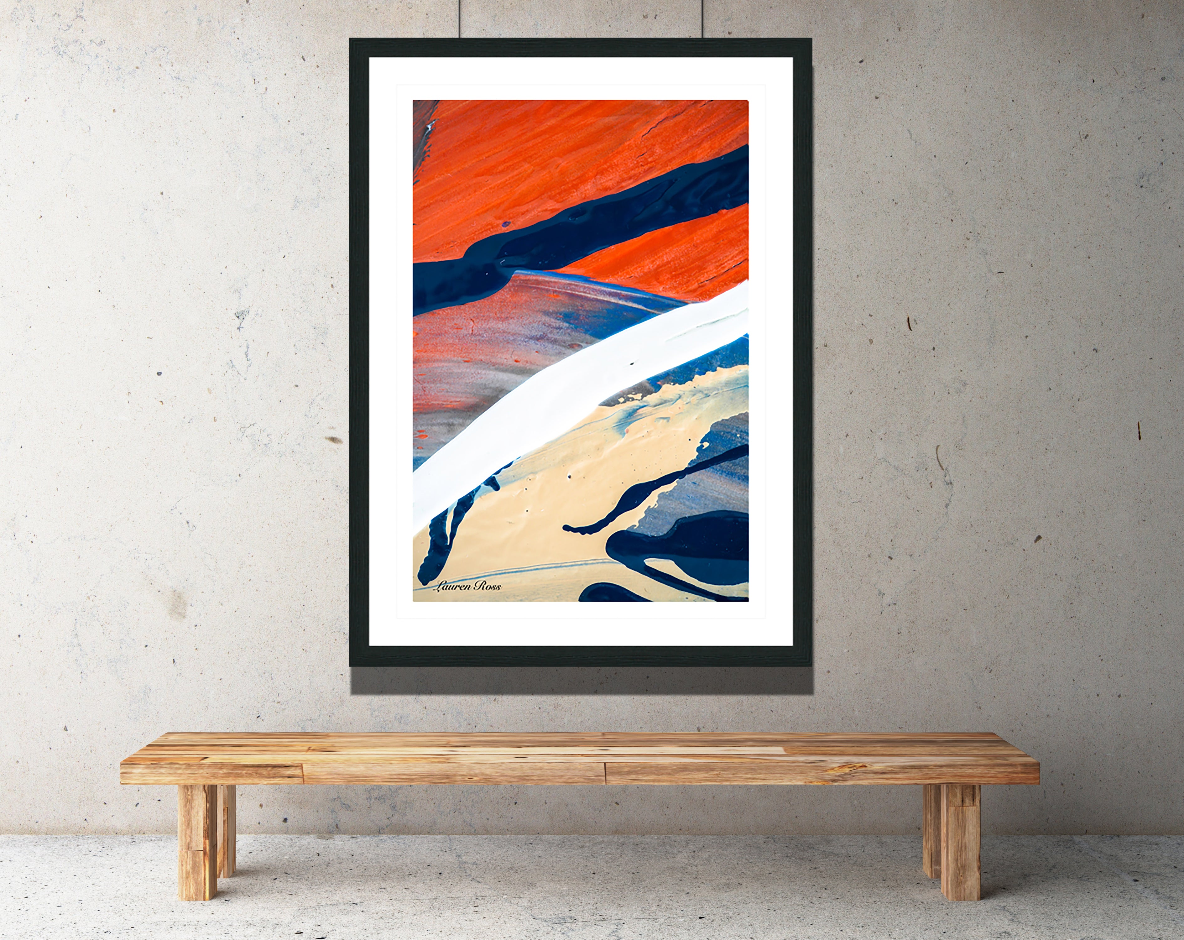 Inside Backwards 25 Print Lauren Ross Design