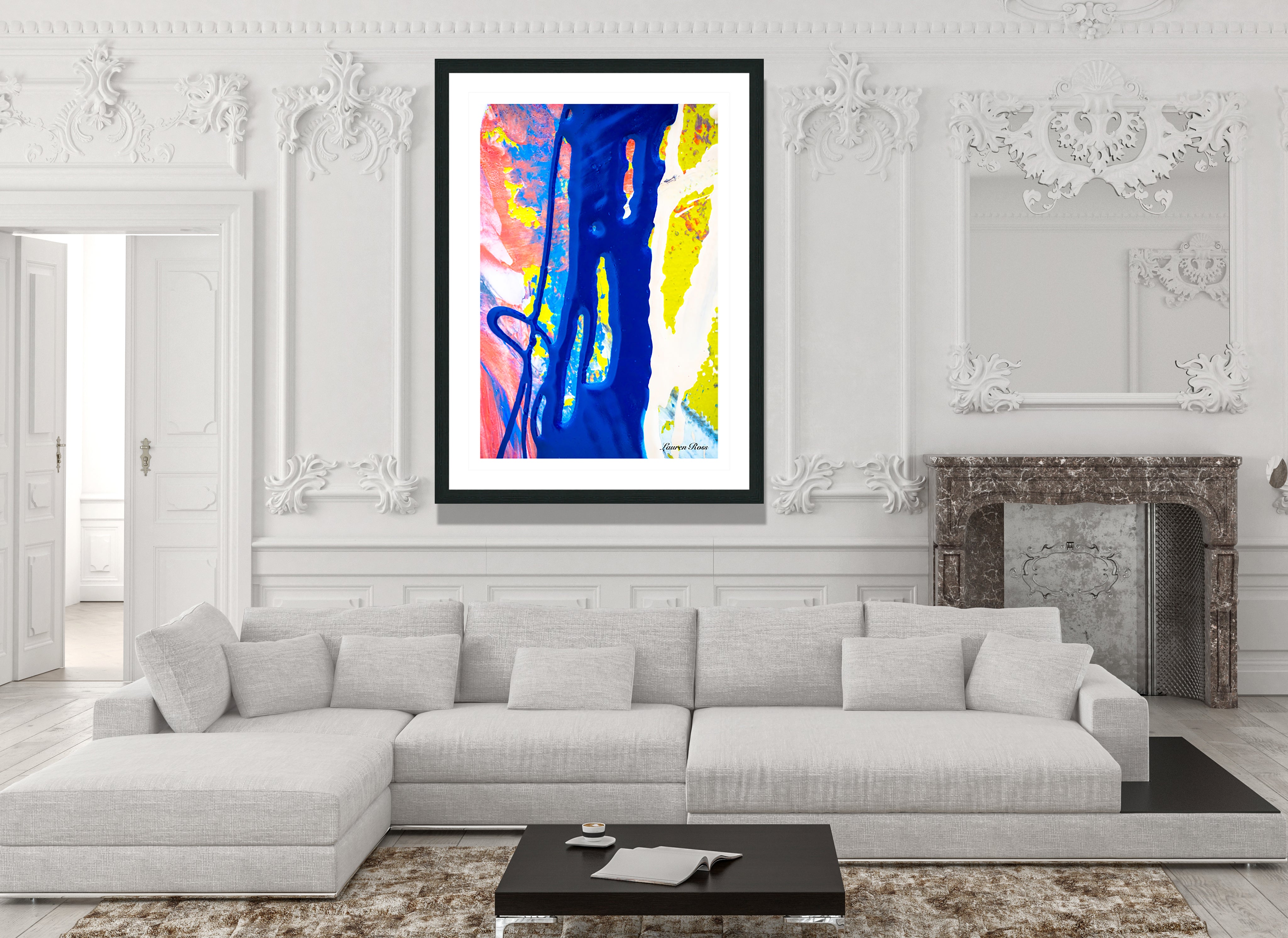 Inside Backwards 27 Print Lauren Ross Design