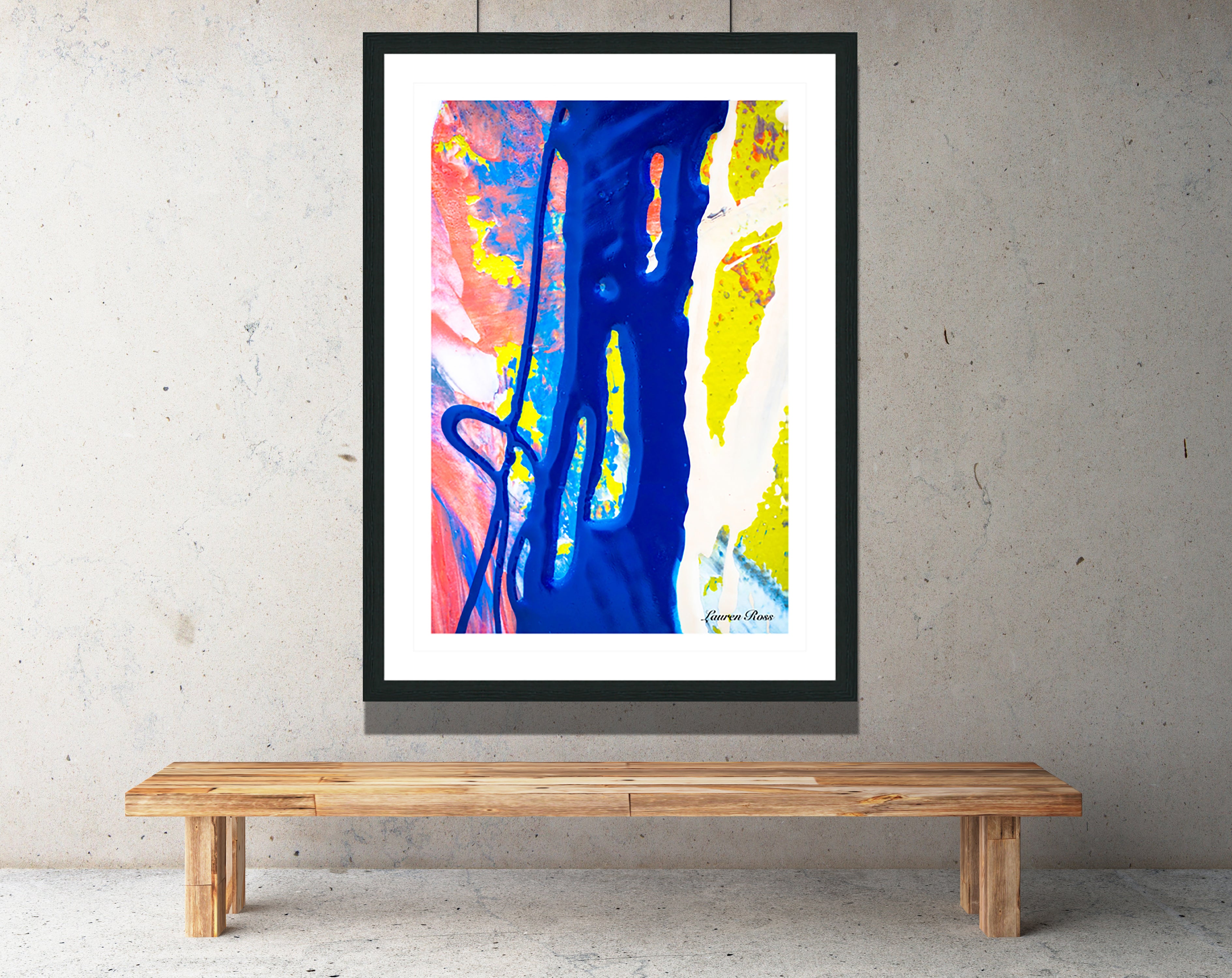 Inside Backwards 27 Print Lauren Ross Design