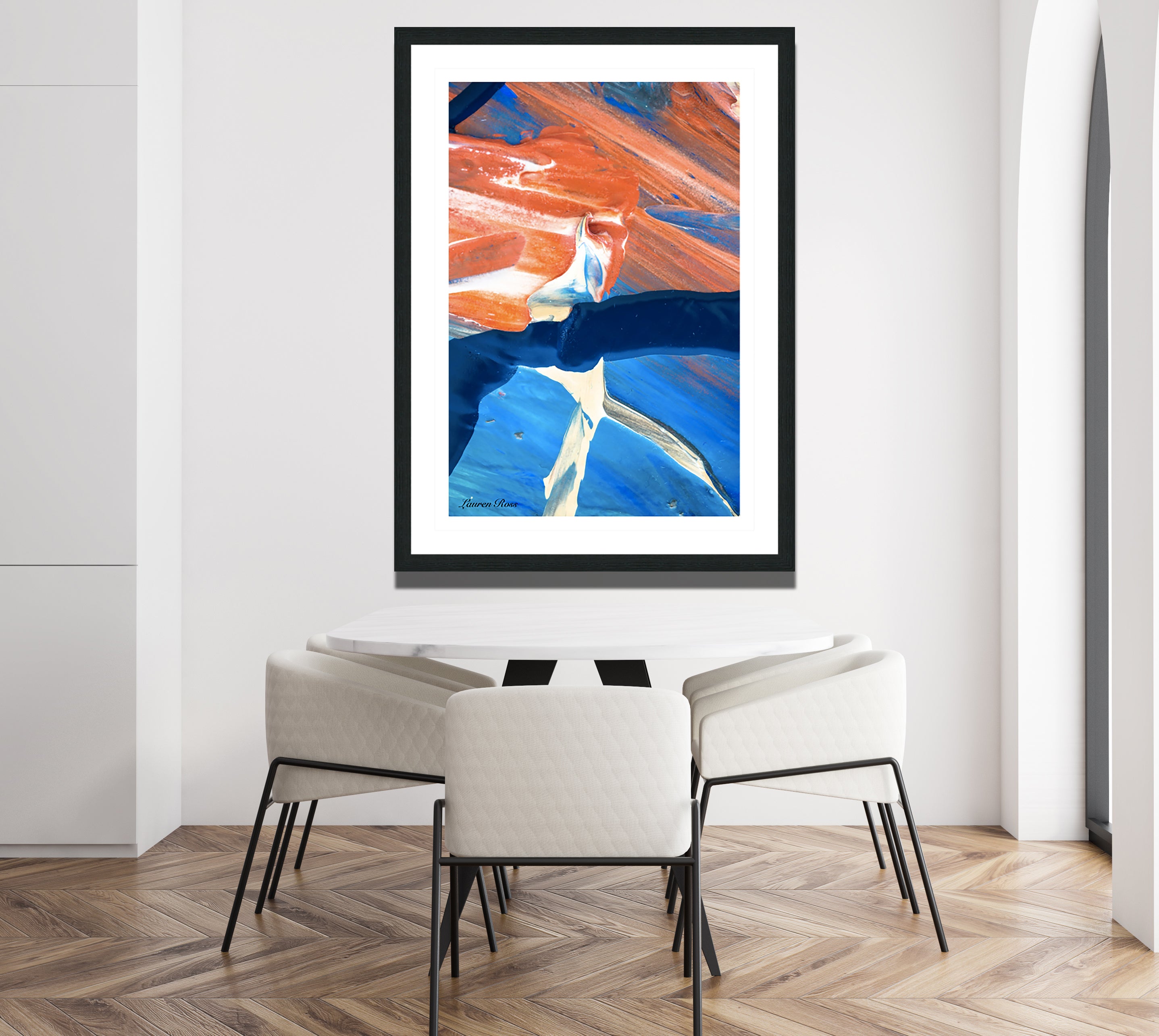 Inside Backwards 9 Print Lauren Ross Design