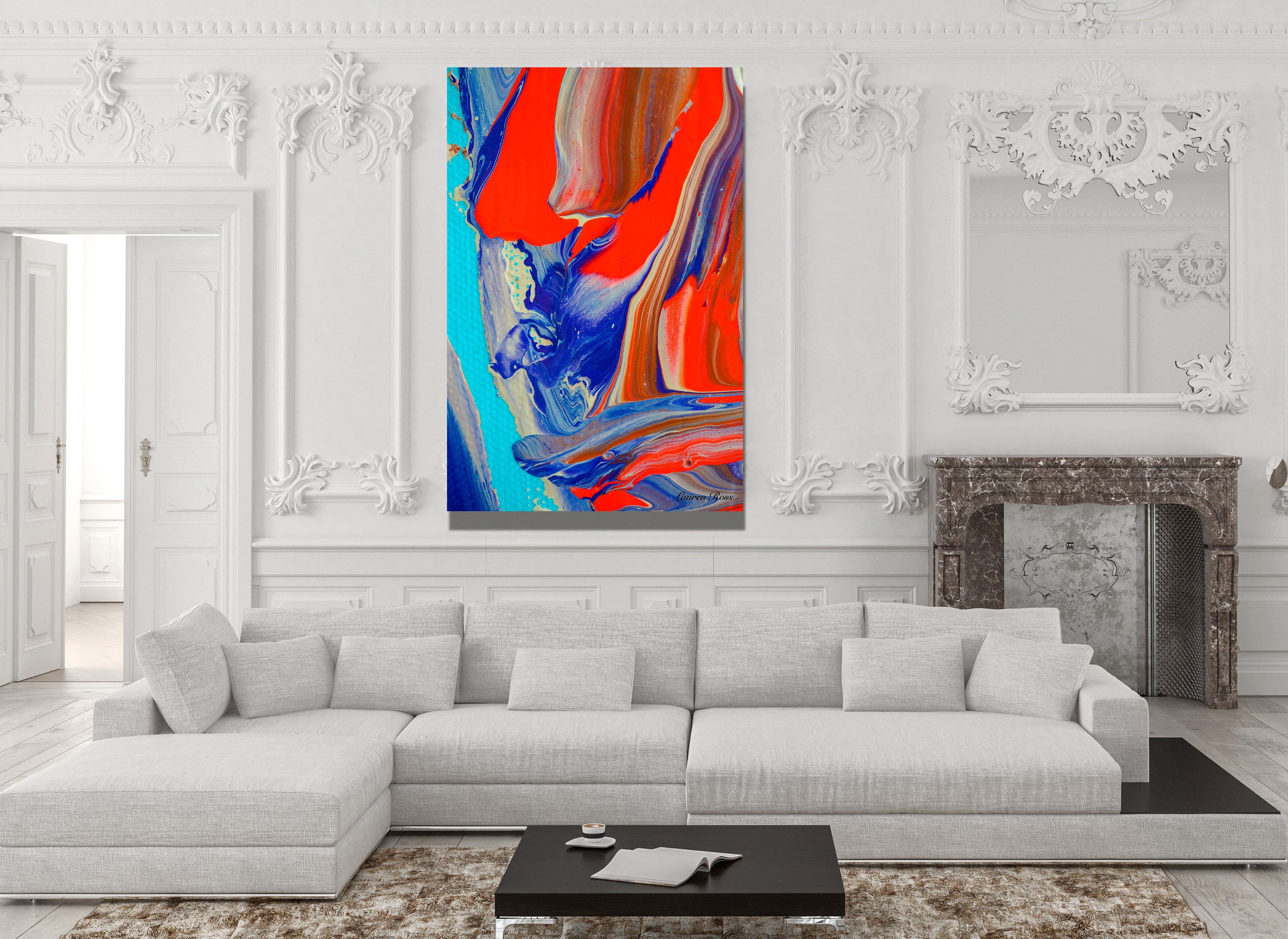 Inside Code 5 Canvas Wrap Lauren Ross Design