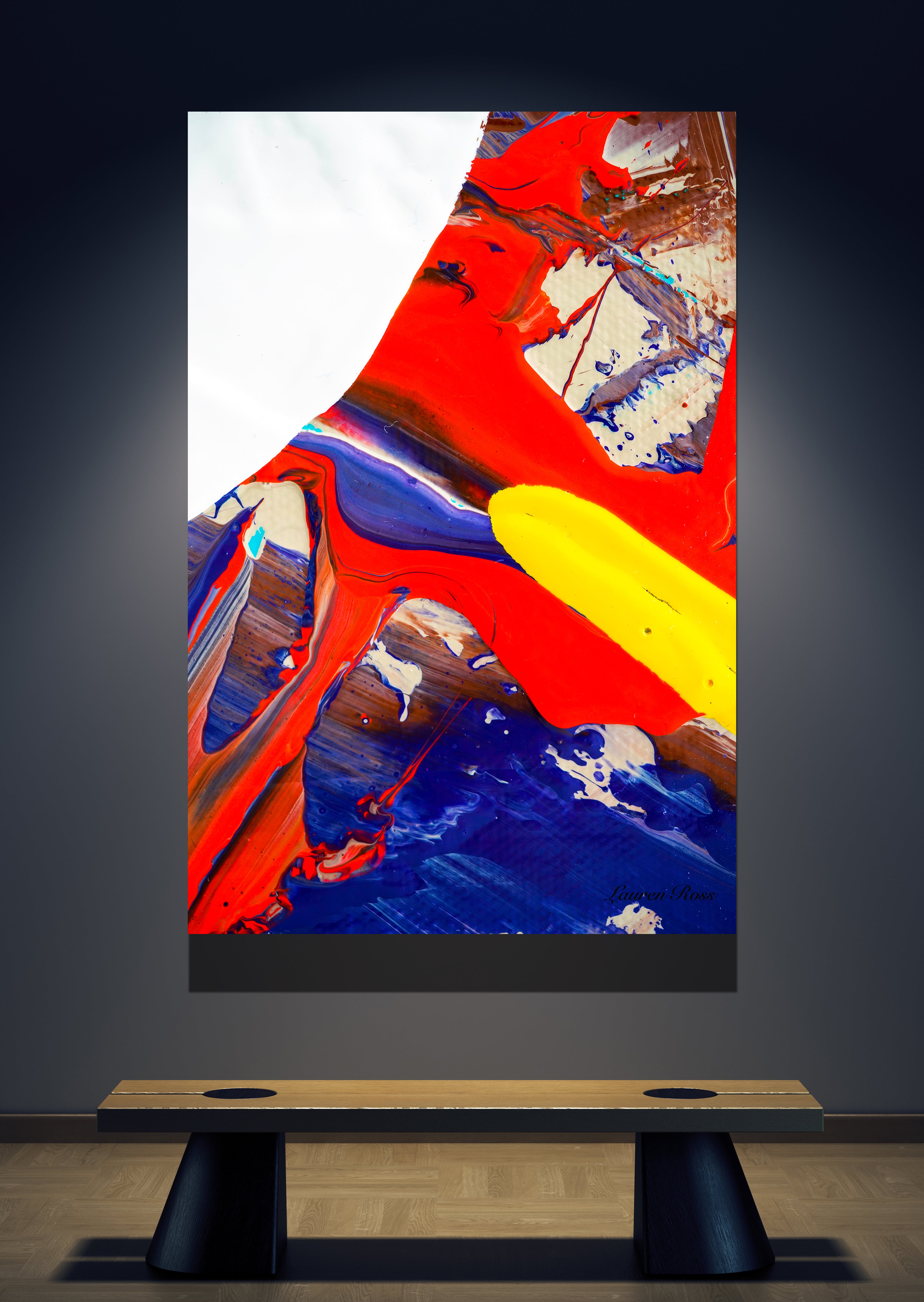 Inside Code 6 Canvas Wrap Lauren Ross Design