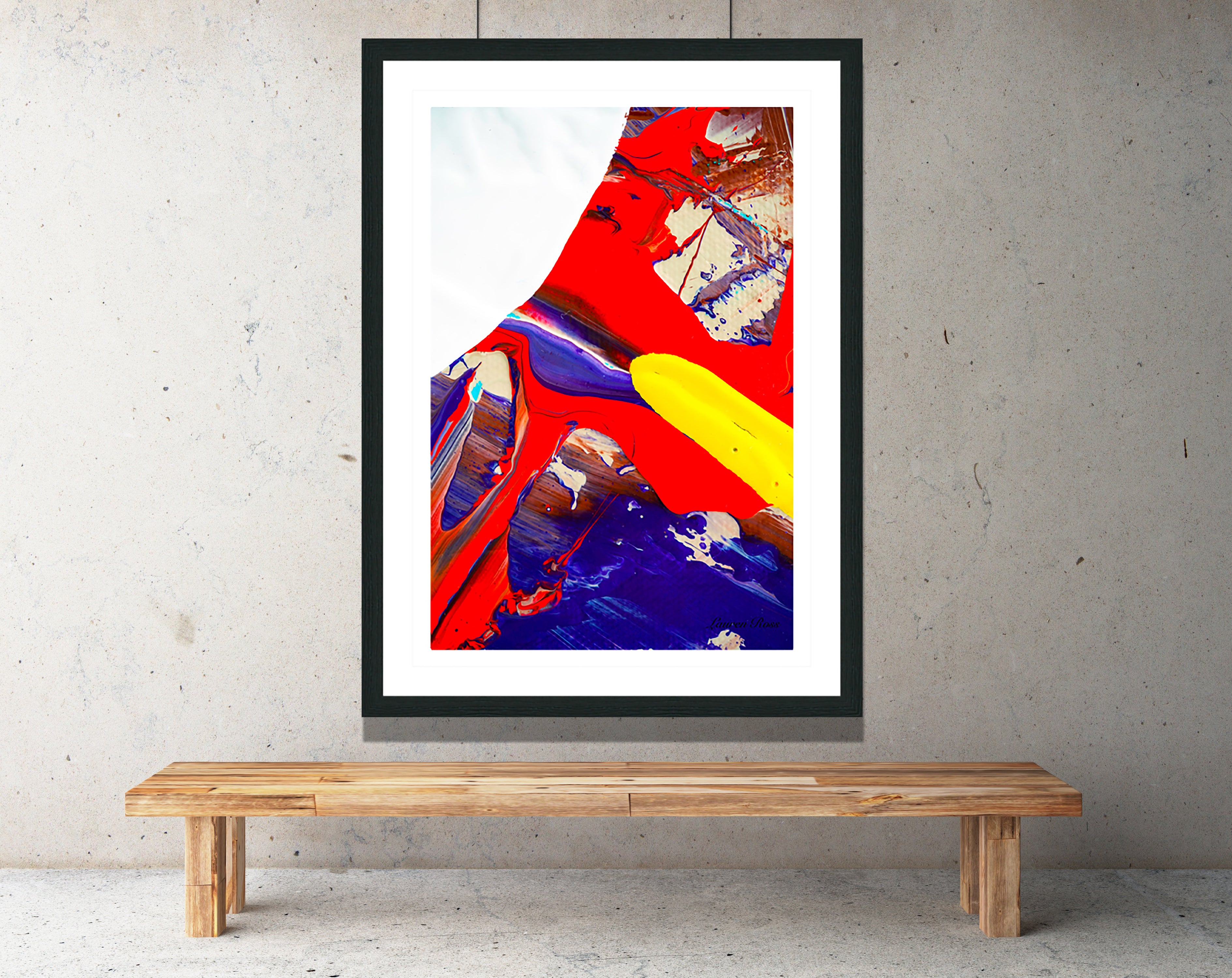 Inside Code 6 Print Lauren Ross Design