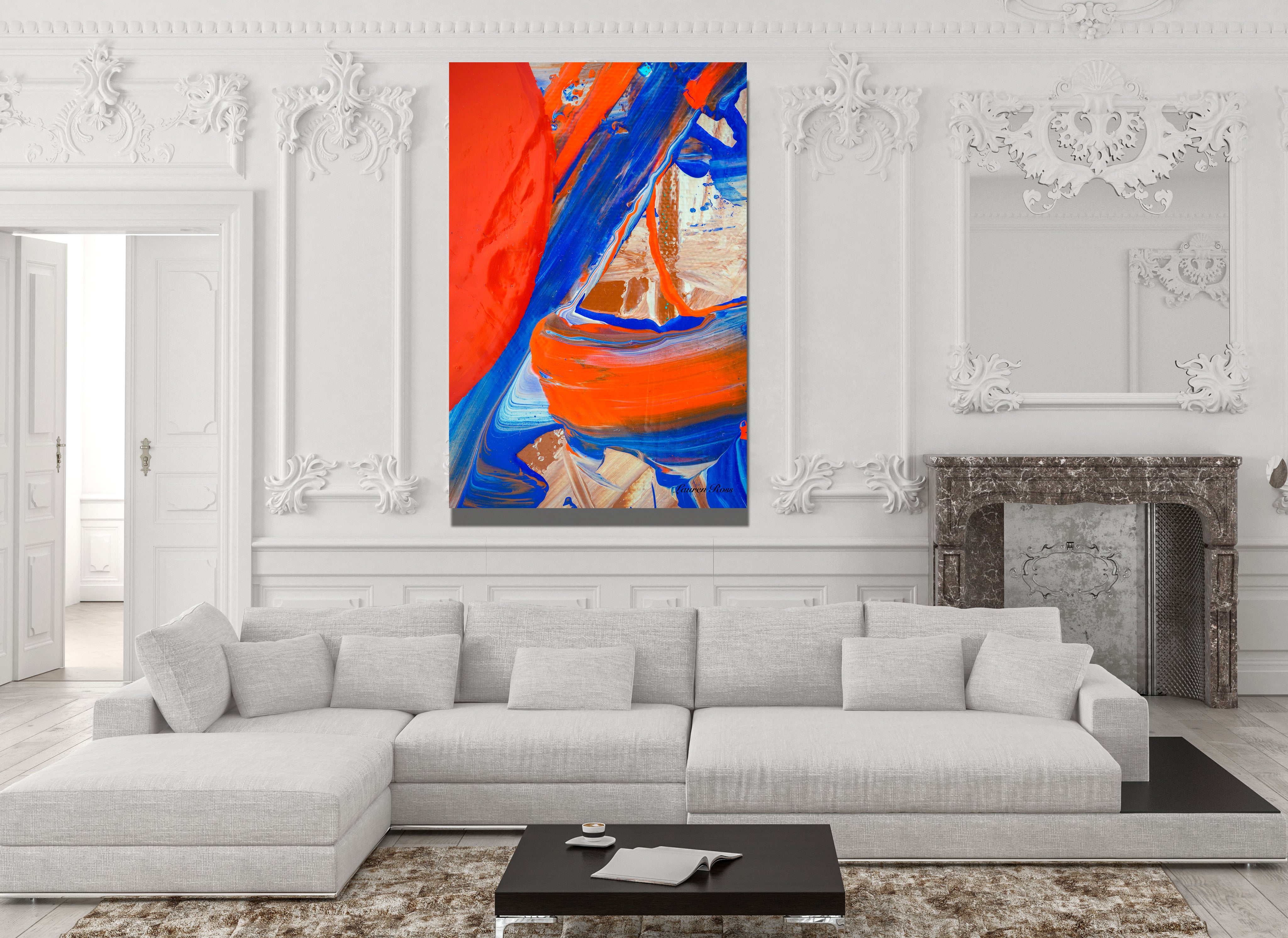 Inside Code 9 Canvas Wrap Lauren Ross Design