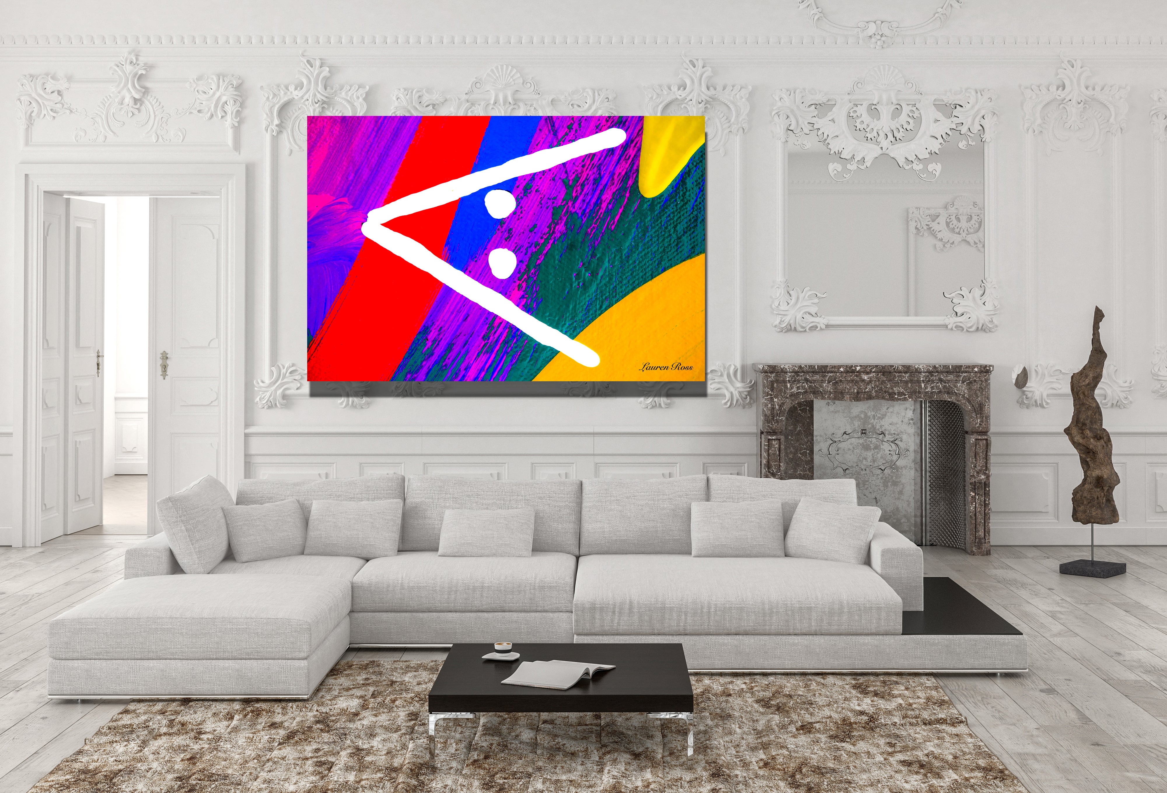 Inside Cryptography 26 Canvas Wrap Lauren Ross Design