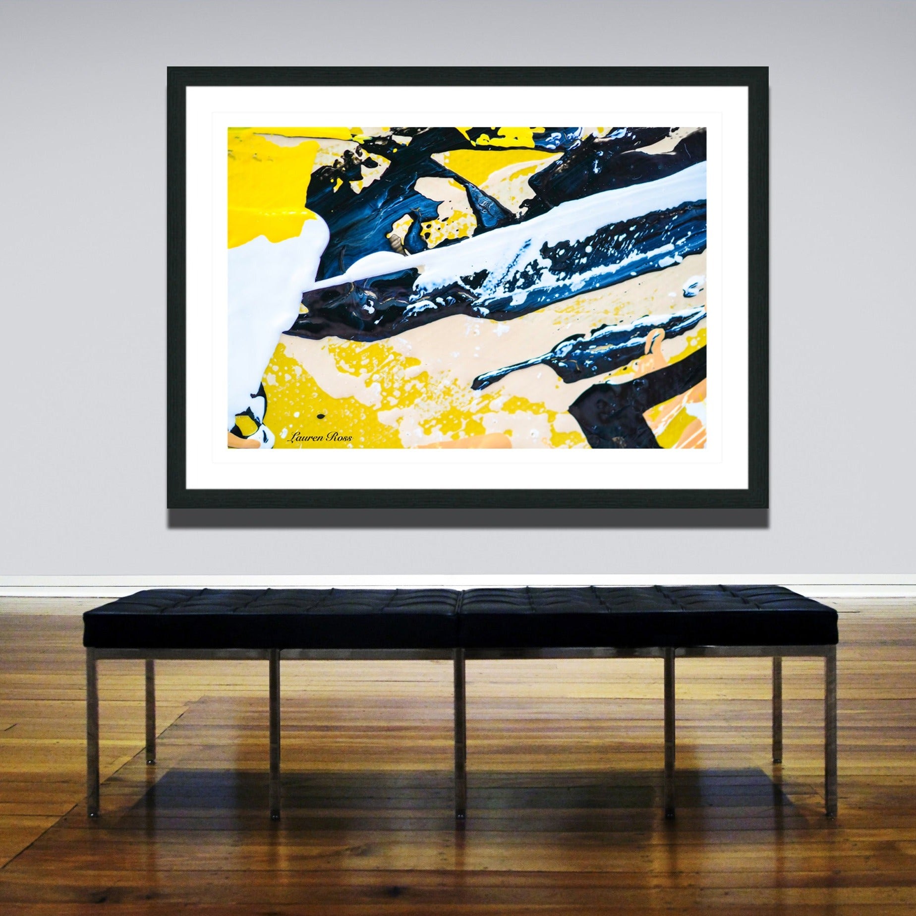 inside gobekli 13 print | lauren ross design | abstract contemporary art