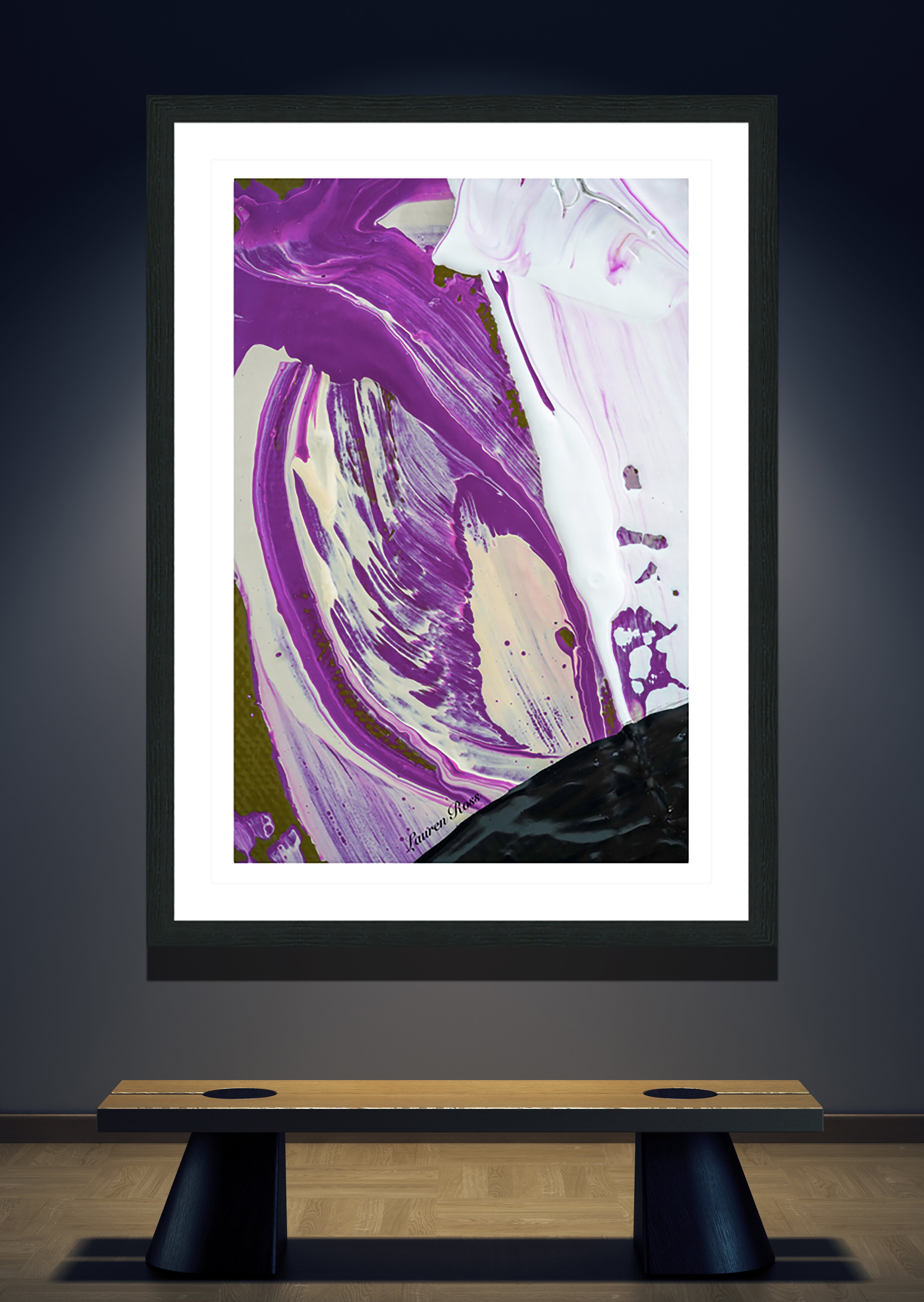 Inside Neolithic 13 Print Lauren Ross Design - Abstract Modern Contemporary Luxury Wall Art Painting