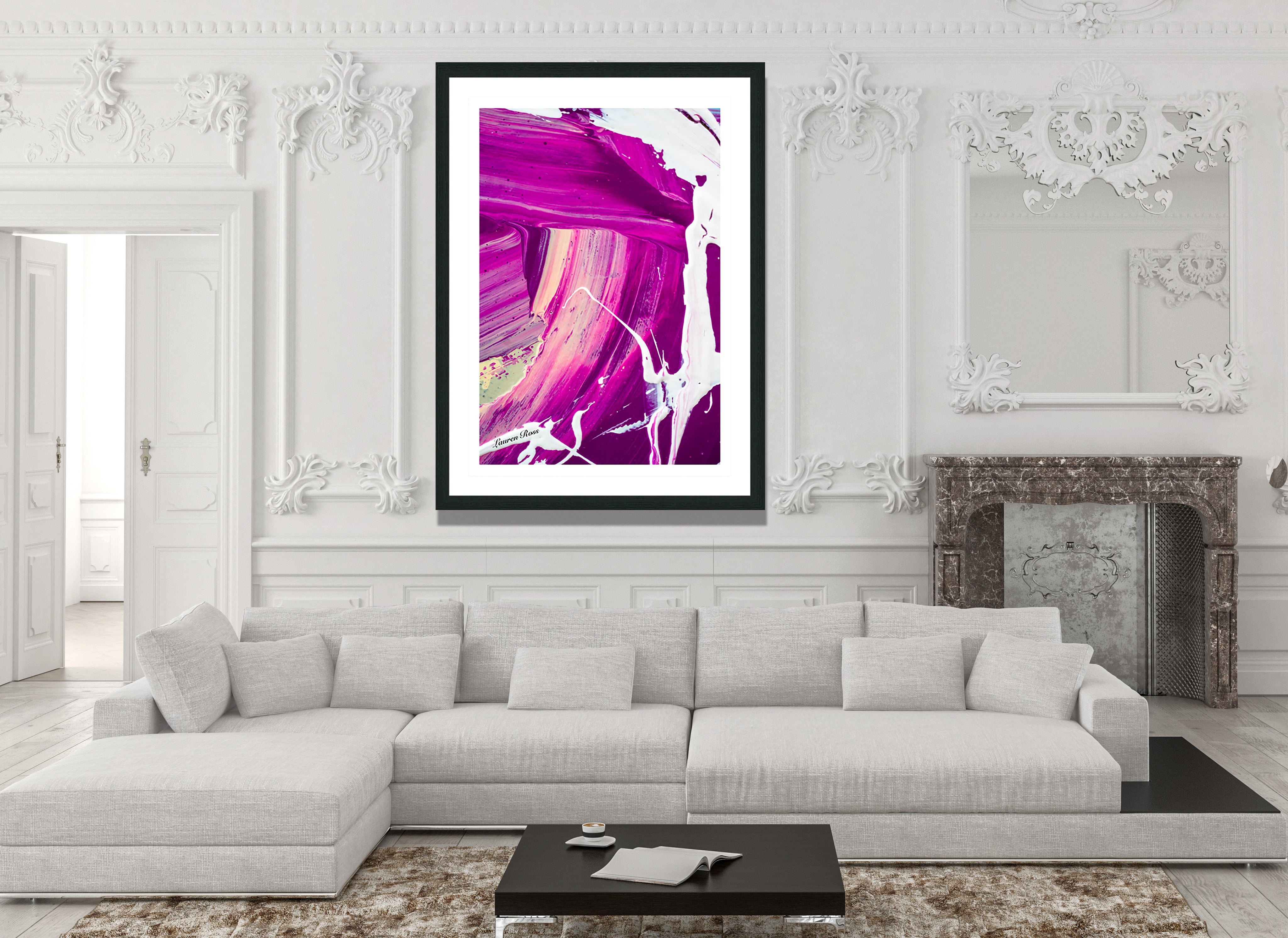 Inside Neolithic 14 Print Lauren Ross Design - Abstract Modern Contemporary Luxury Wall Art Painting