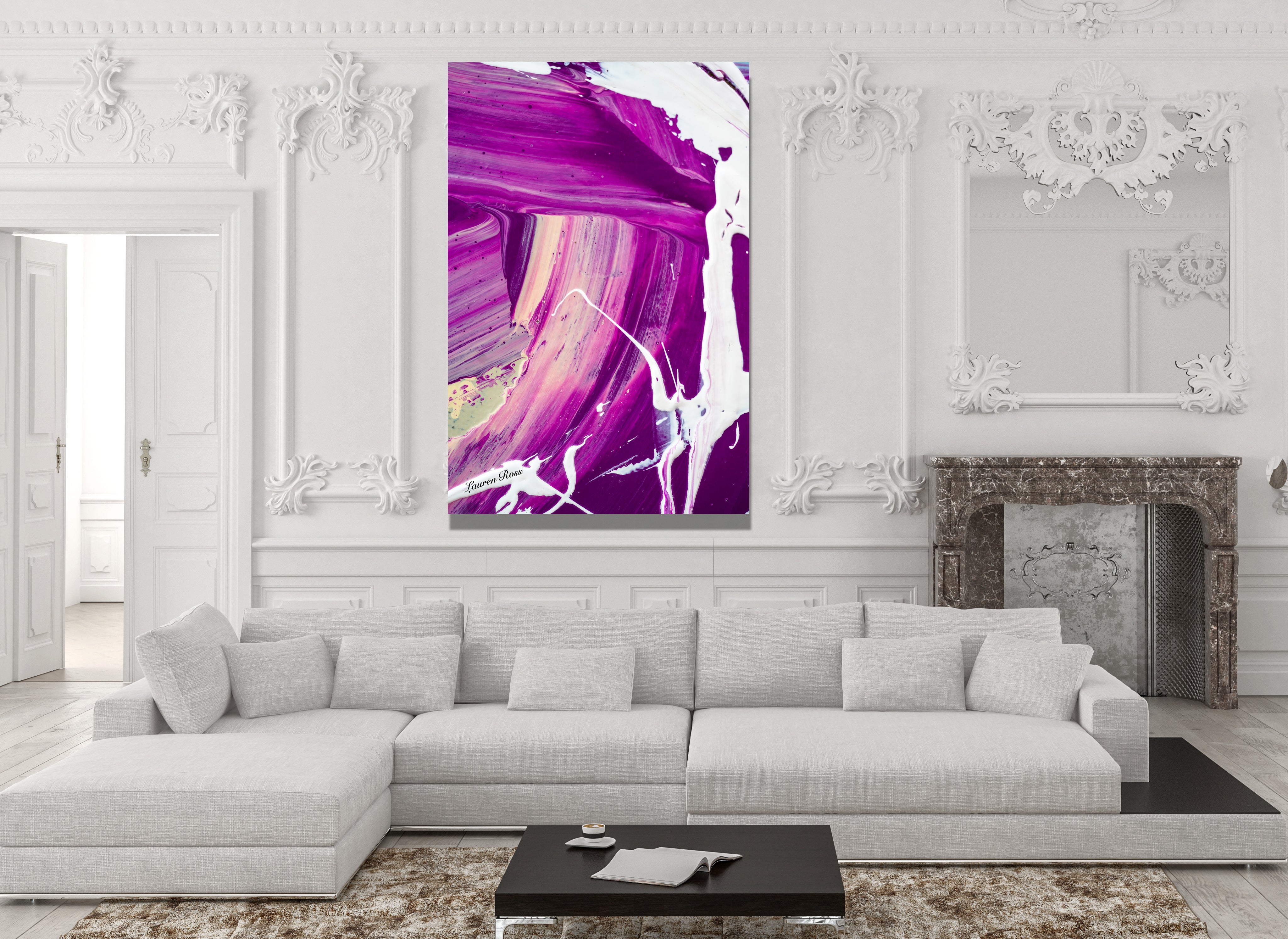 Inside Neolithic 14 Print Lauren Ross Design - Abstract Modern Contemporary Luxury Wall Art Painting