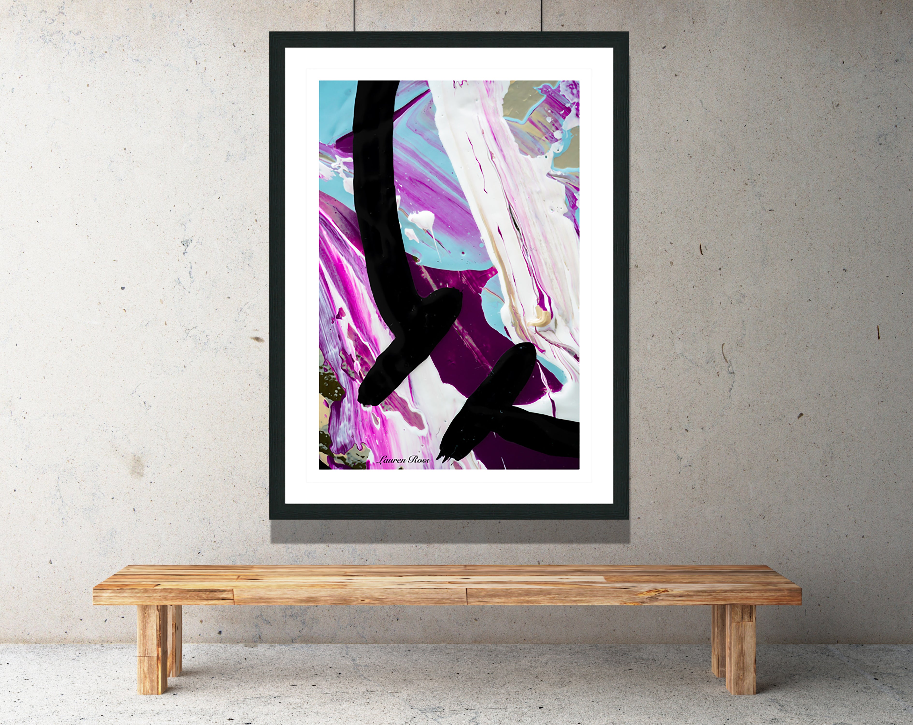Inside Neolithic 15 Print Lauren Ross Design - Abstract Modern Contemporary Luxury Wall Art Painting