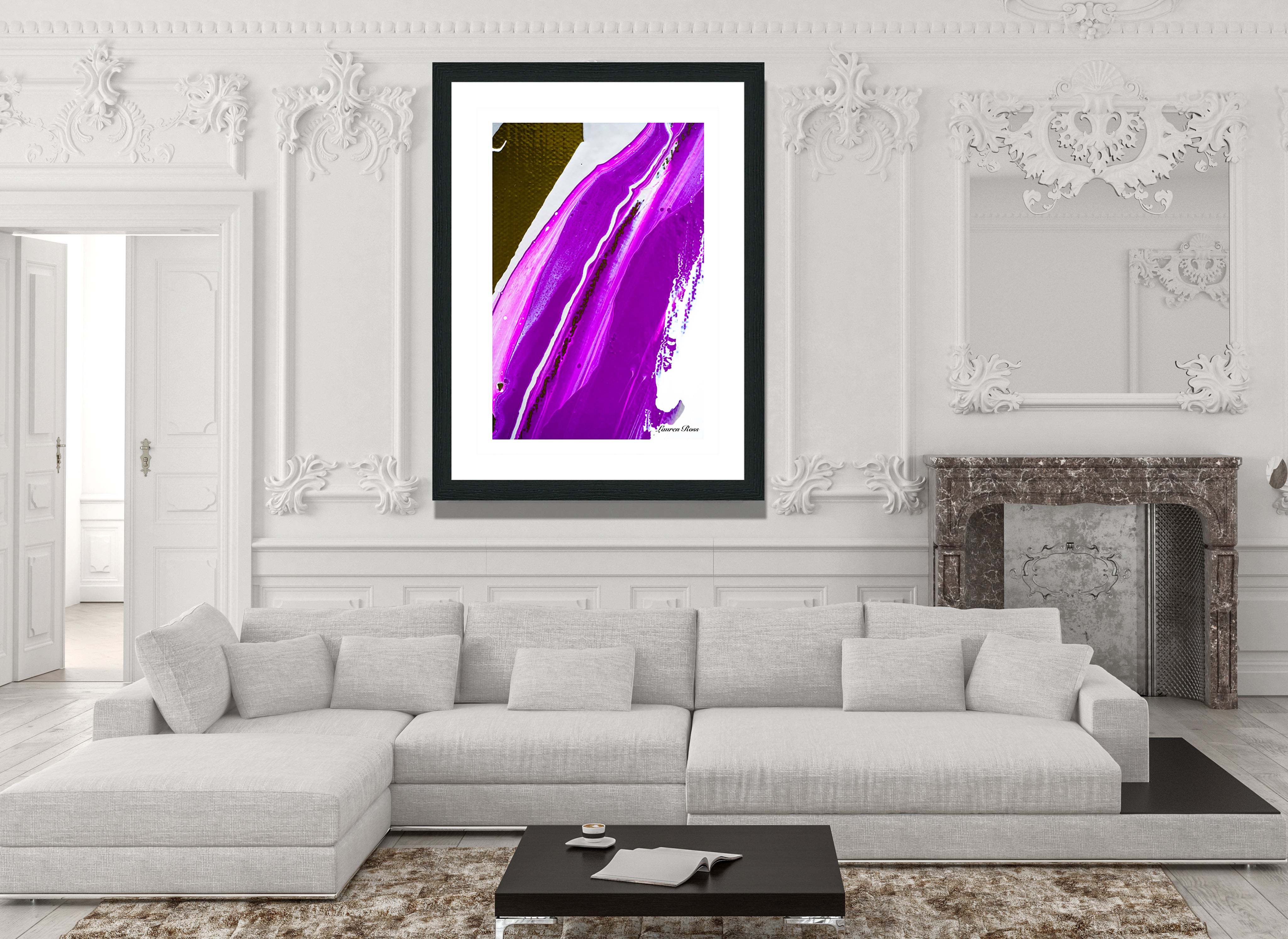 Inside Neolithic 4 Print -Abstract Modern Contemporary Luxury Wall Art -Abstract Modern Painting Contemporary Art