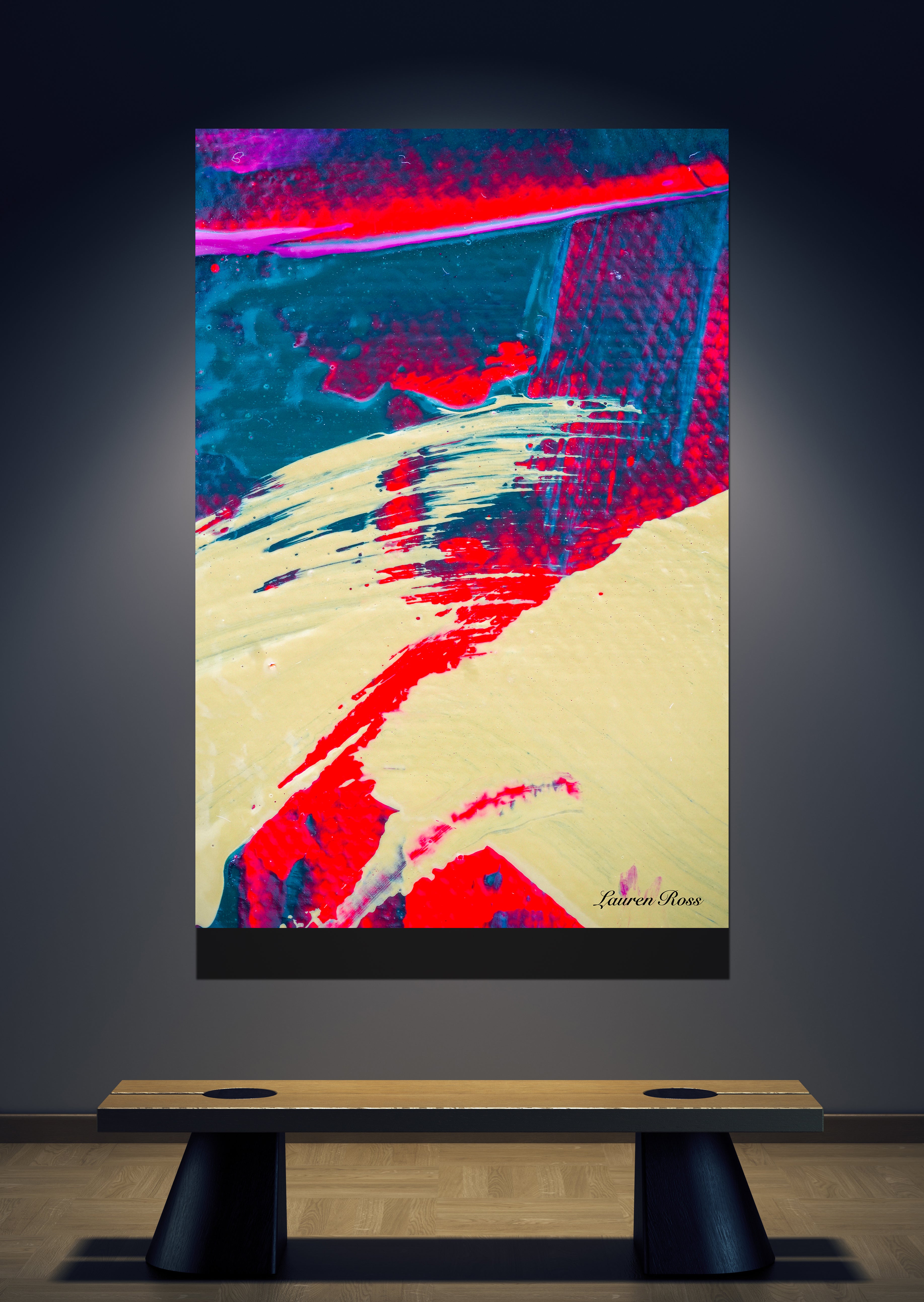 Inside Precession 16 Canvas Wrap Lauren Ross Design