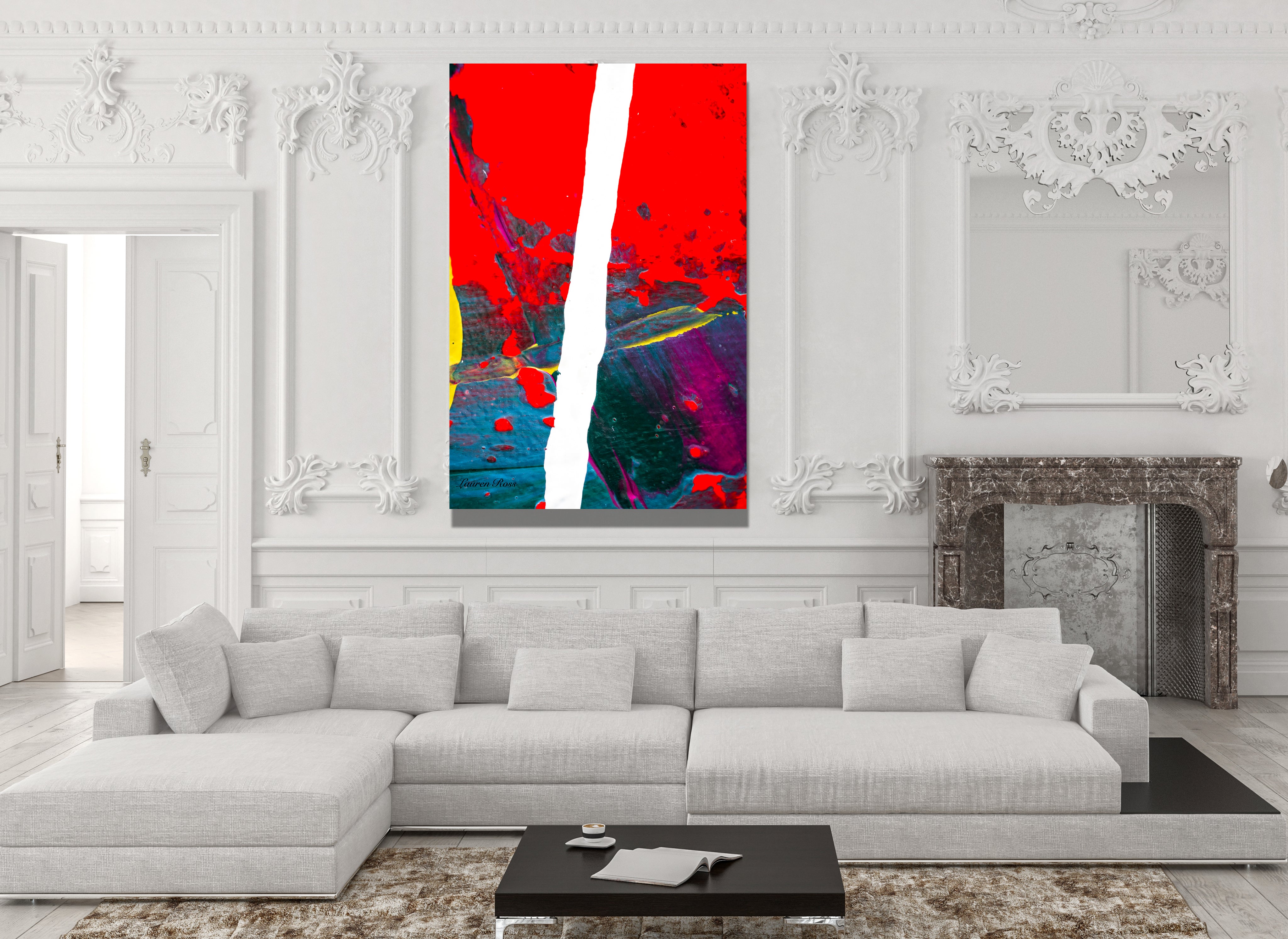 Inside Precession 18 Canvas Wrap Lauren Ross Design