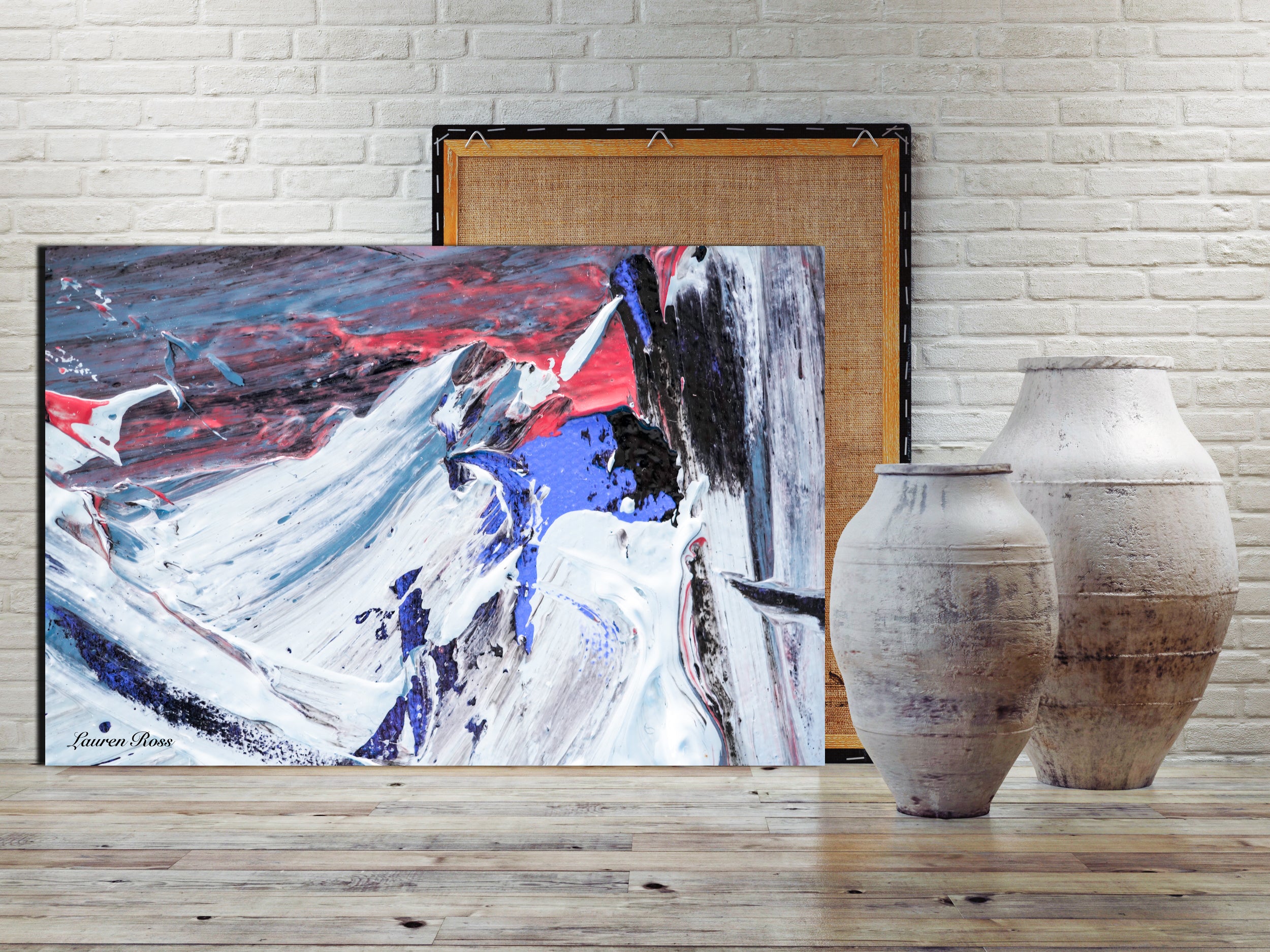 lauren ross design inside time 12 canvas wrap