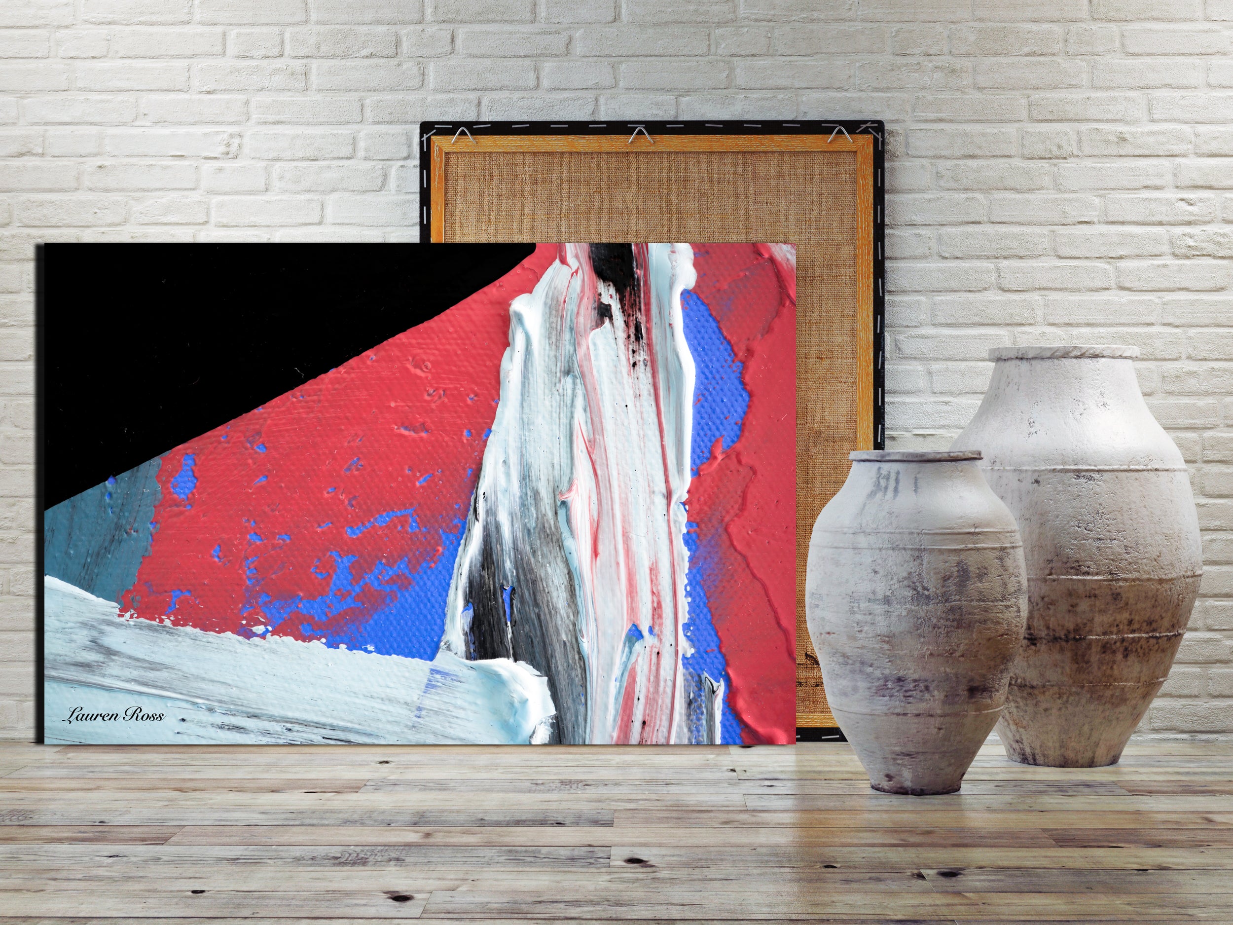 lauren ross design inside time 8 canvas wrap