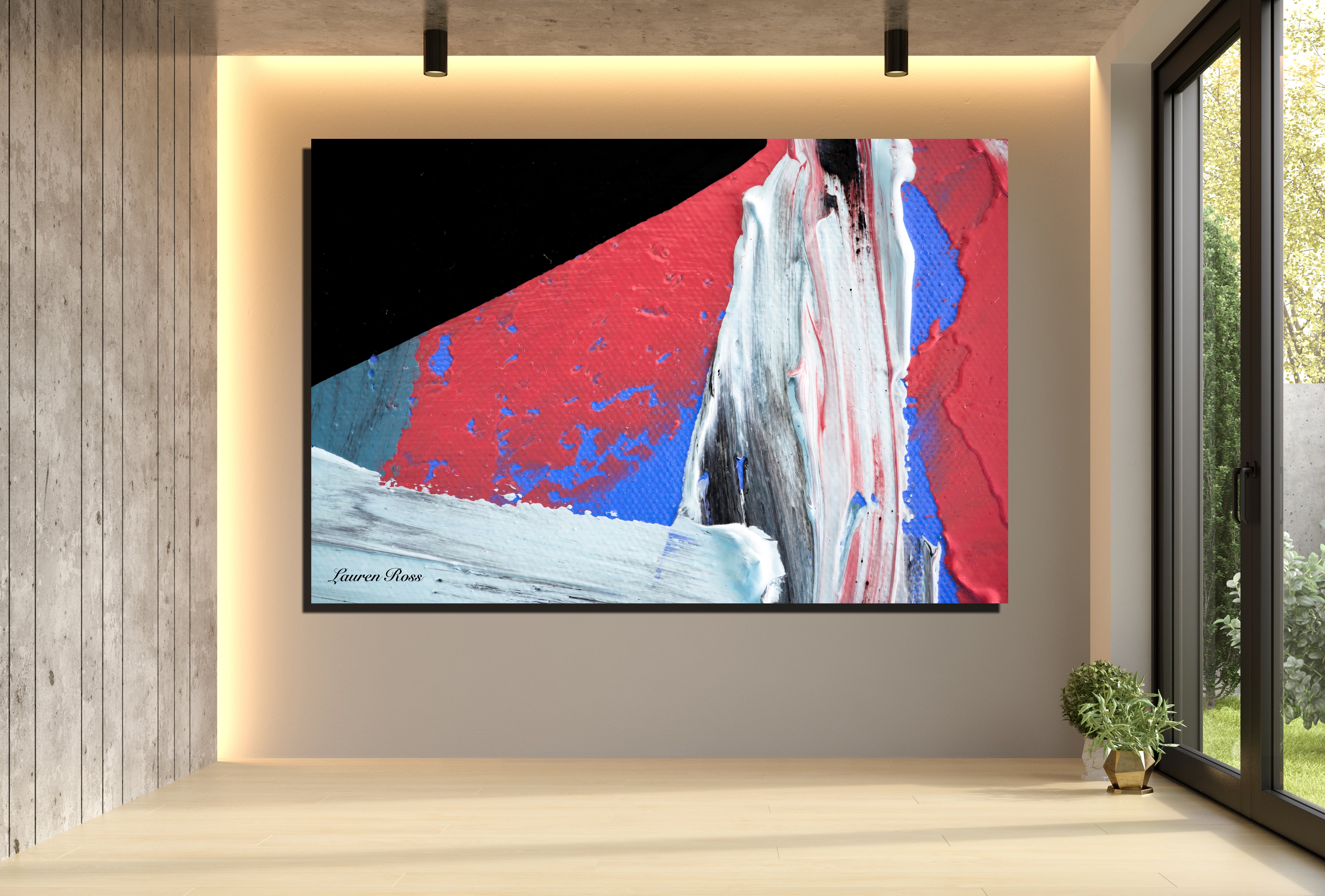 lauren ross design inside time 8 canvas wrap