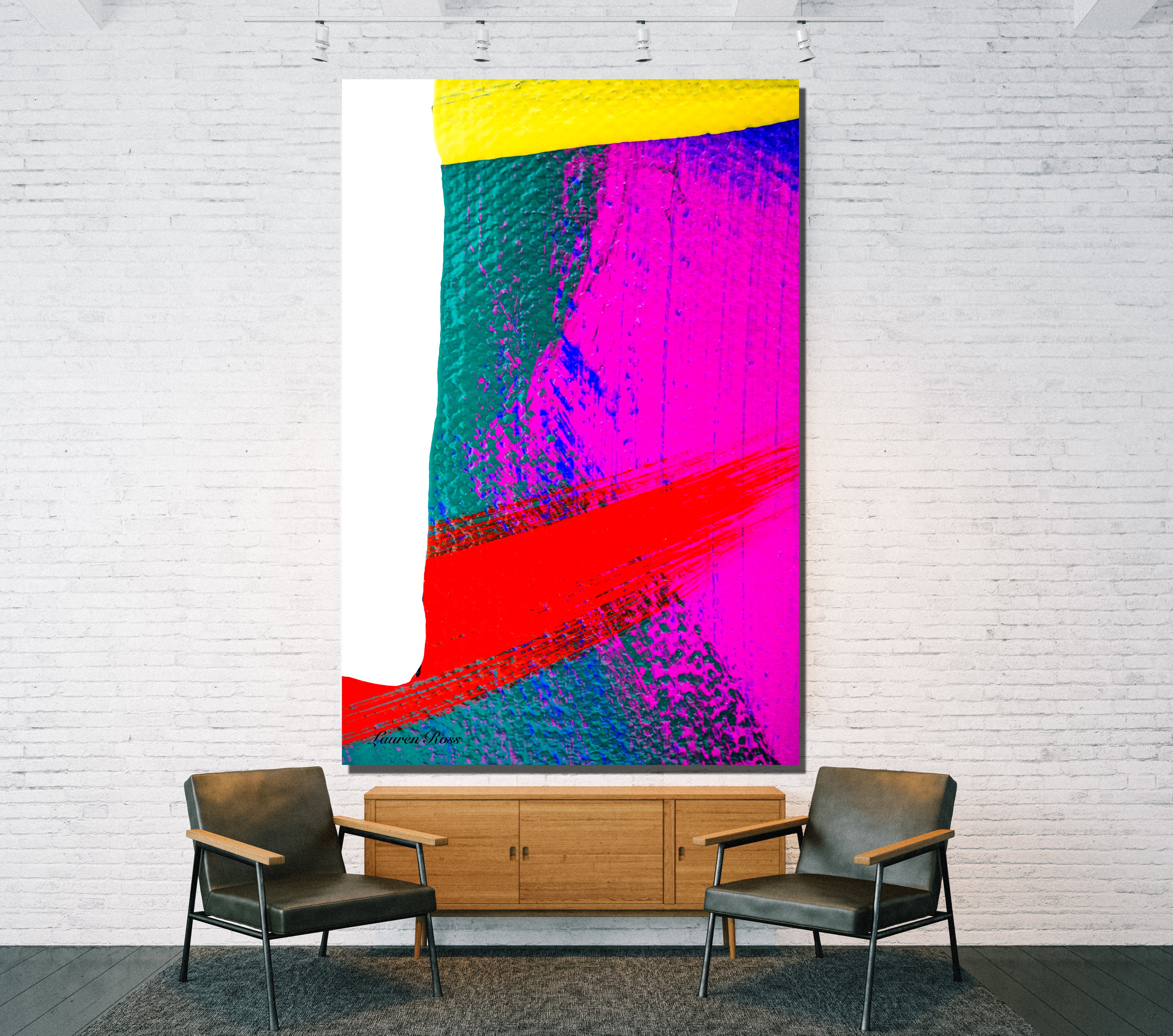 Lauren Ross Design Inside Cryptography 5 Canvas Wrap