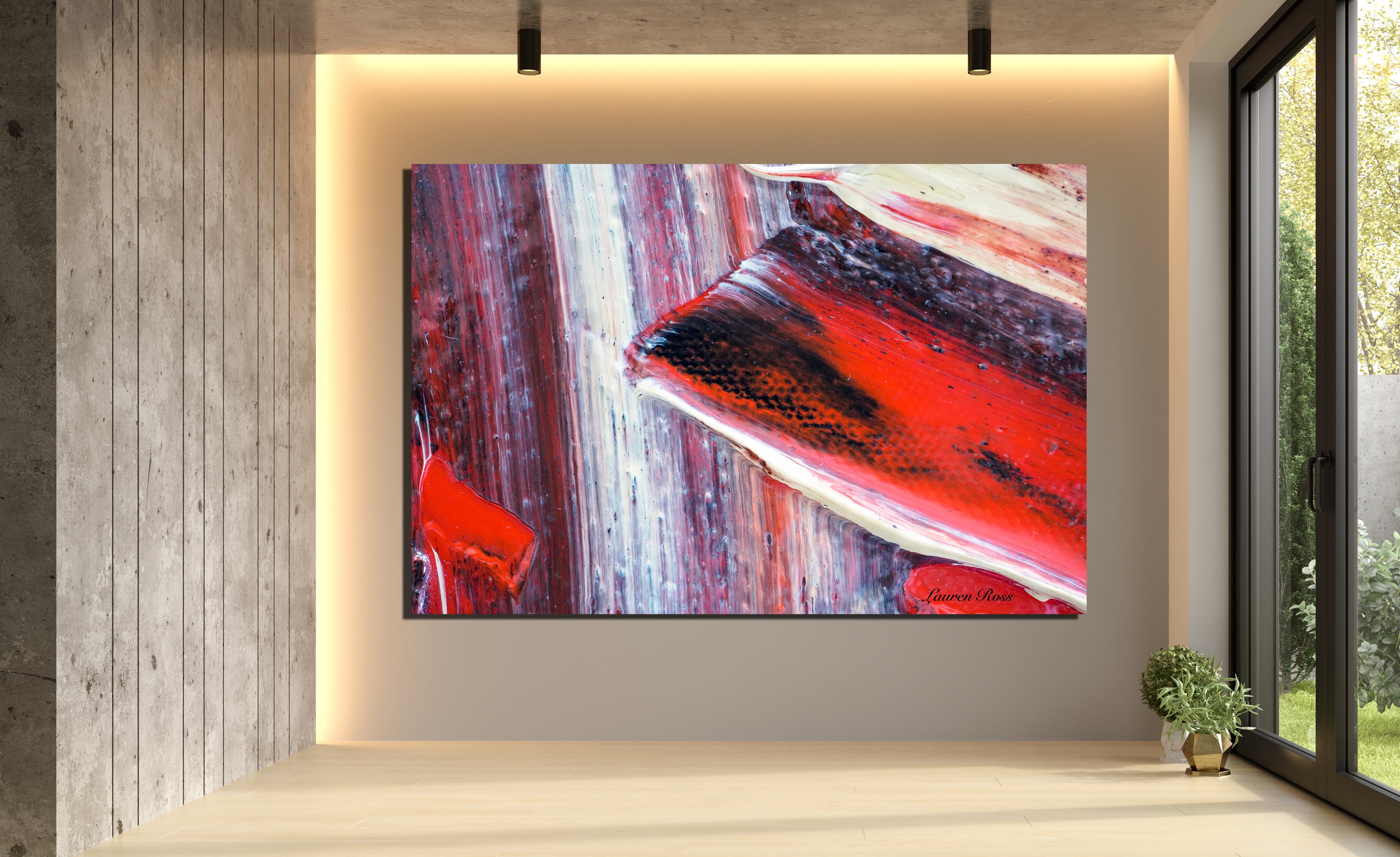 Lauren Ross Design Inside Games 28 Canvas Wrap