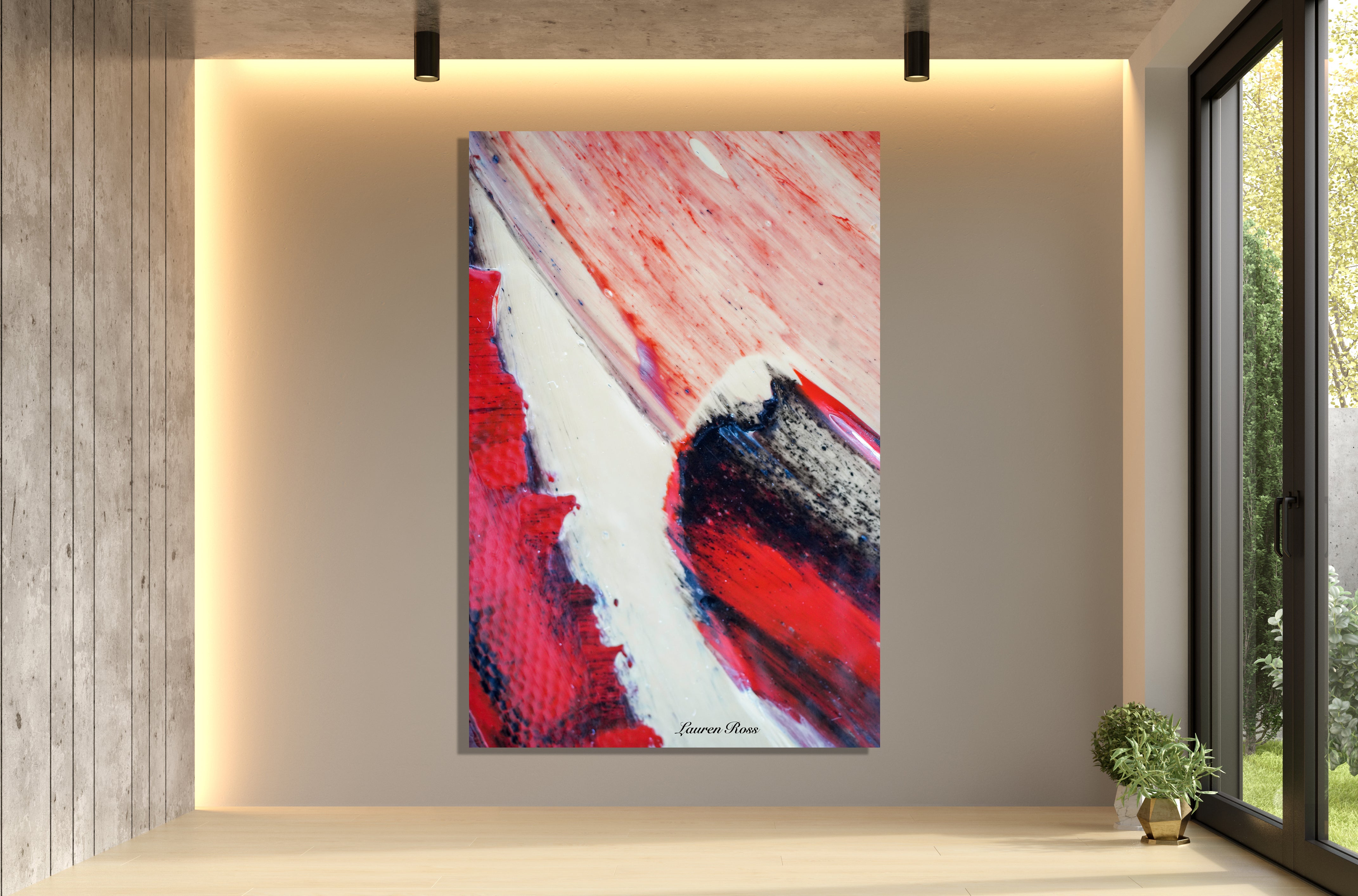 Lauren Ross Design Inside Games 34 Canvas Wrap