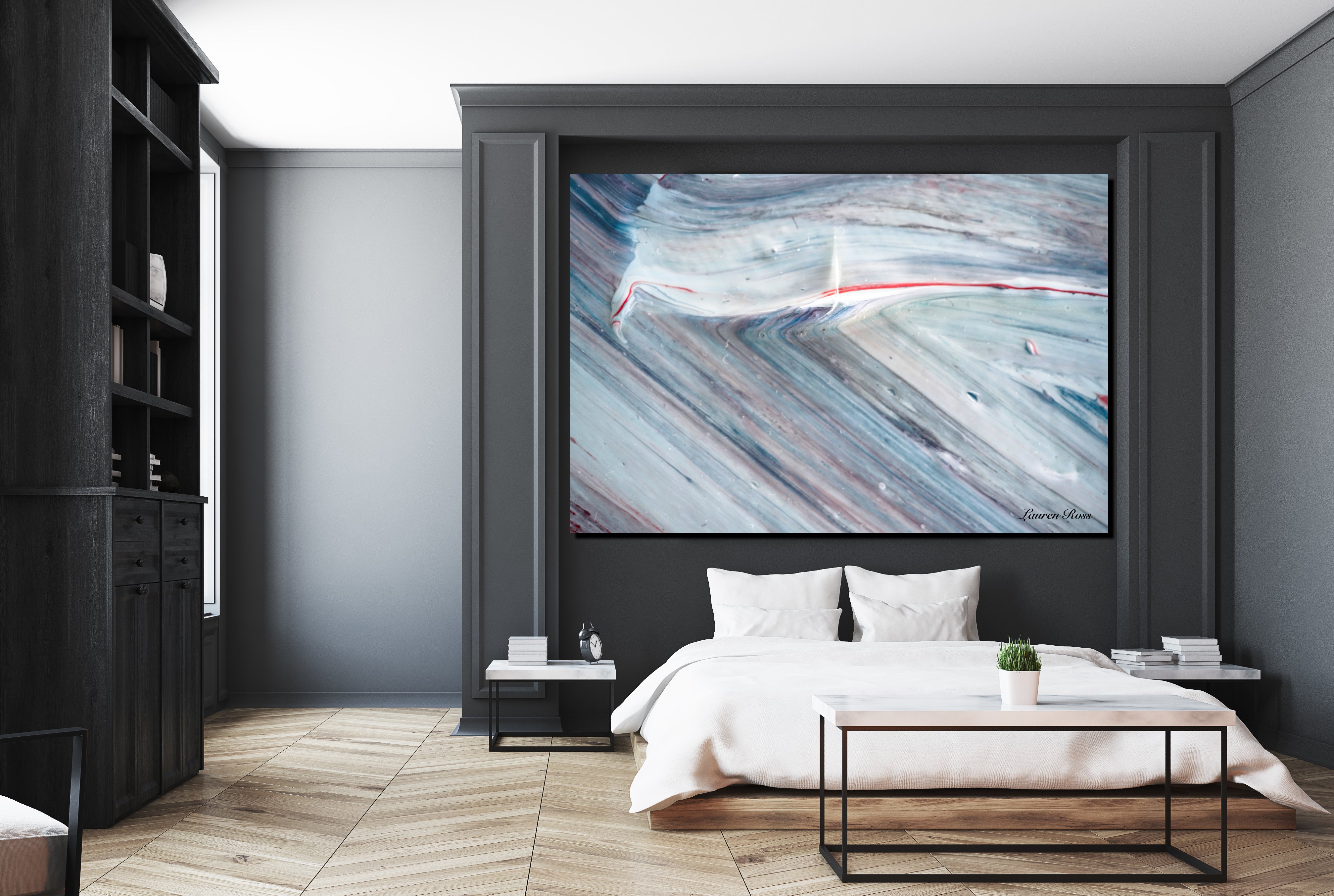 lauren ross design inside time 23 canvas wrap