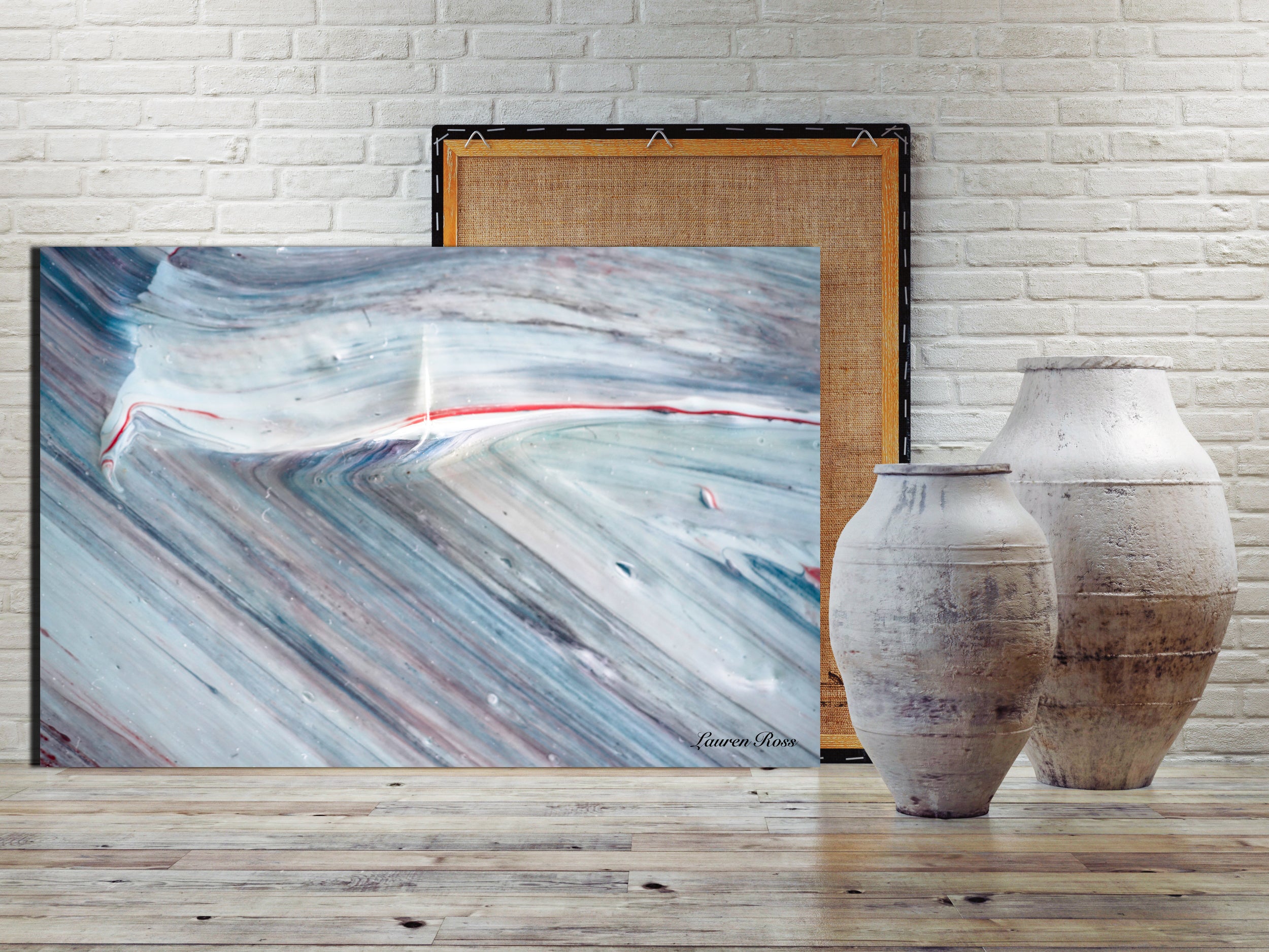 lauren ross design inside time 23 canvas wrap