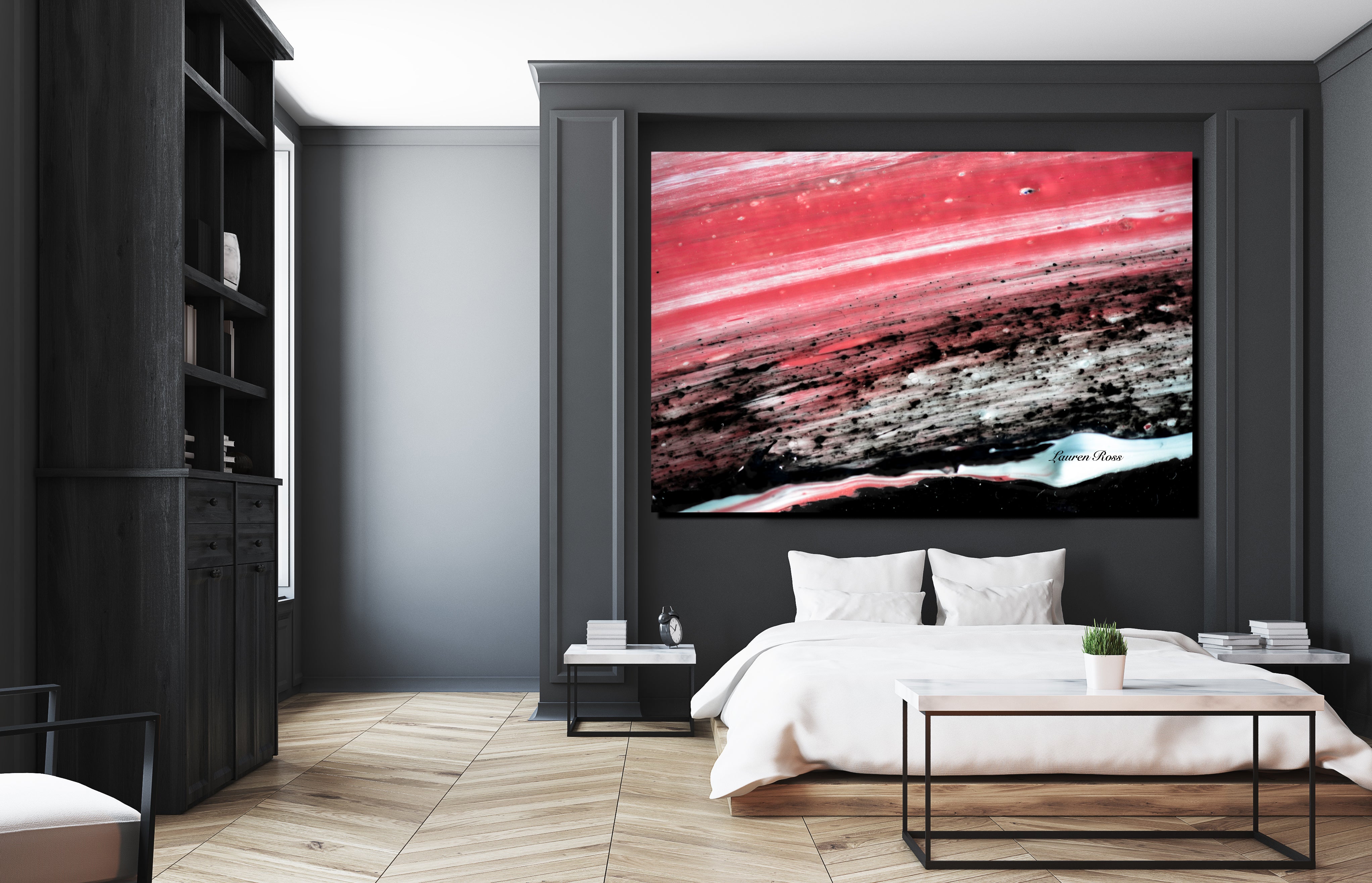 lauren ross design inside time 28 canvas wrap