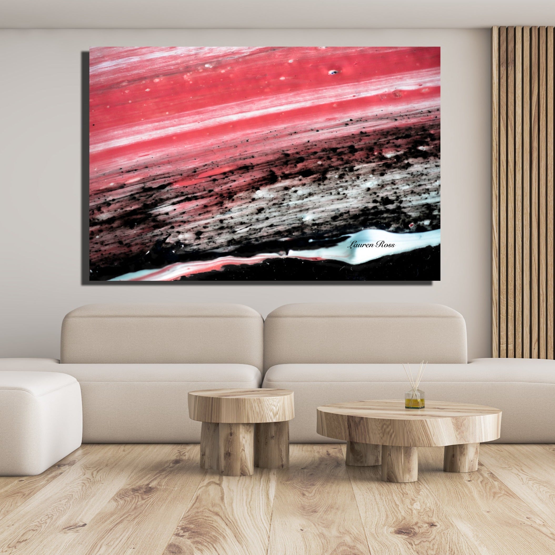 lauren ross design inside time 28 canvas wrap