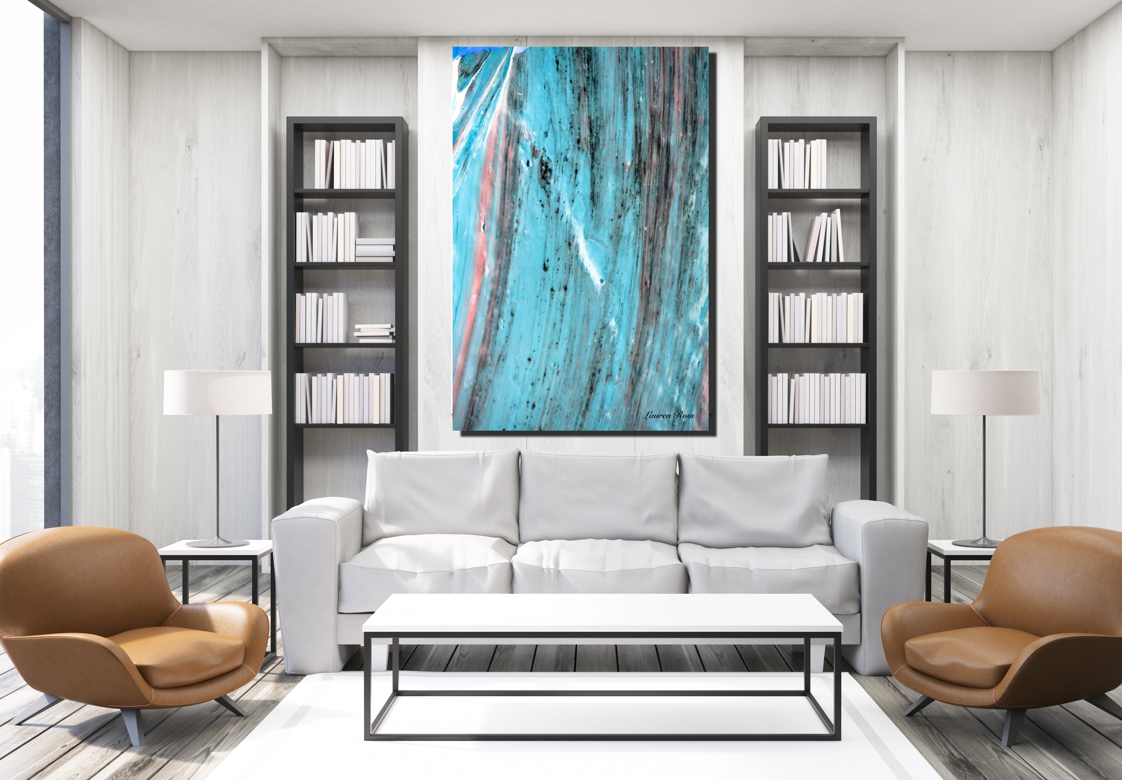 lauren ross design inside time 30 canvas wrap