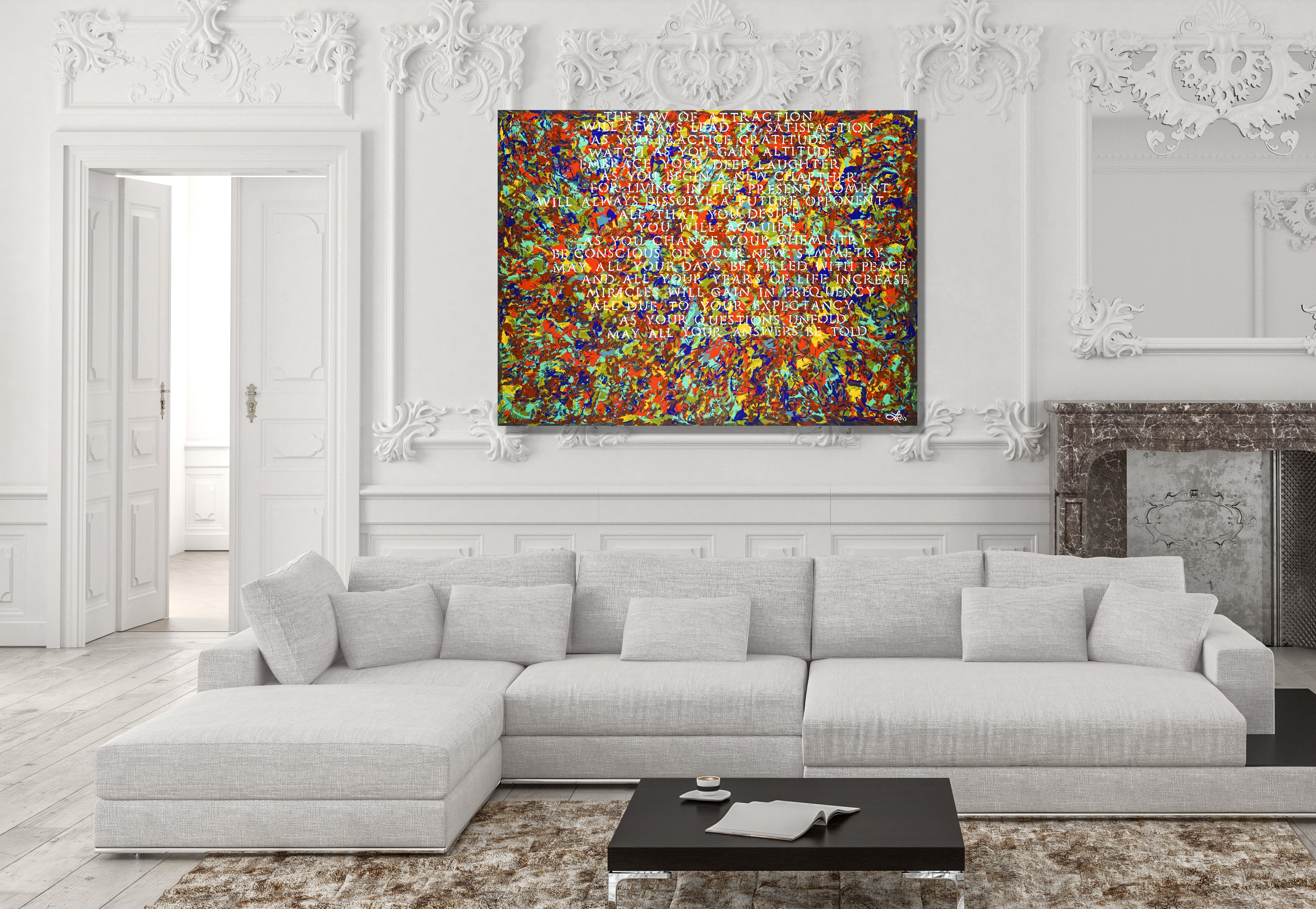 Law of Attraction Painting