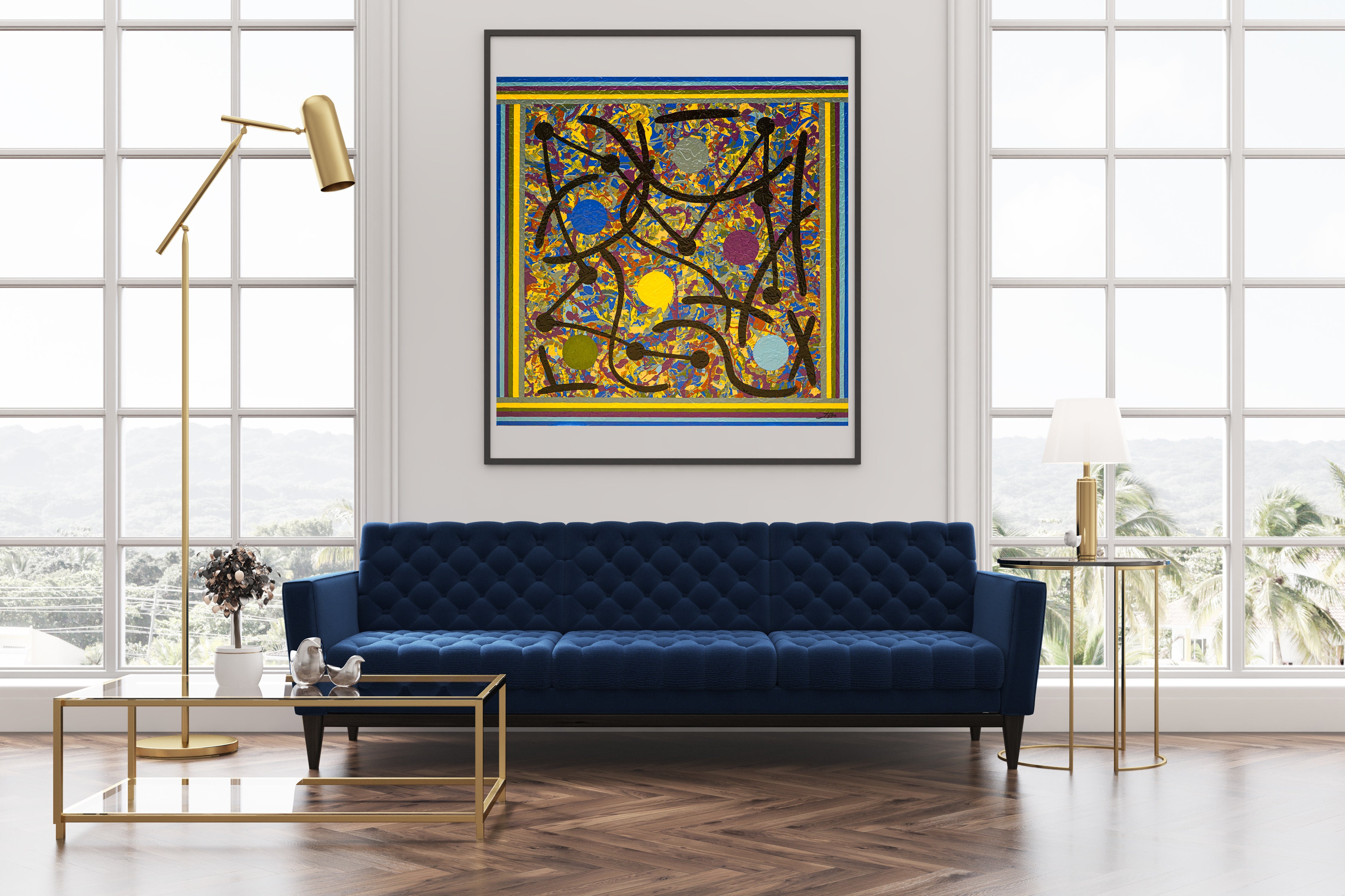 Once Upon a Dream Archival Print - Contemporary Art | Modern Abstract Art | Fine Art | Painting Print