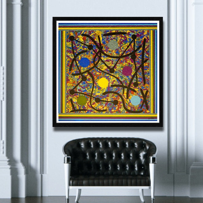 Once Upon a Dream Archival Print - Contemporary Art | Modern Abstract Art | Fine Art | Painting Print