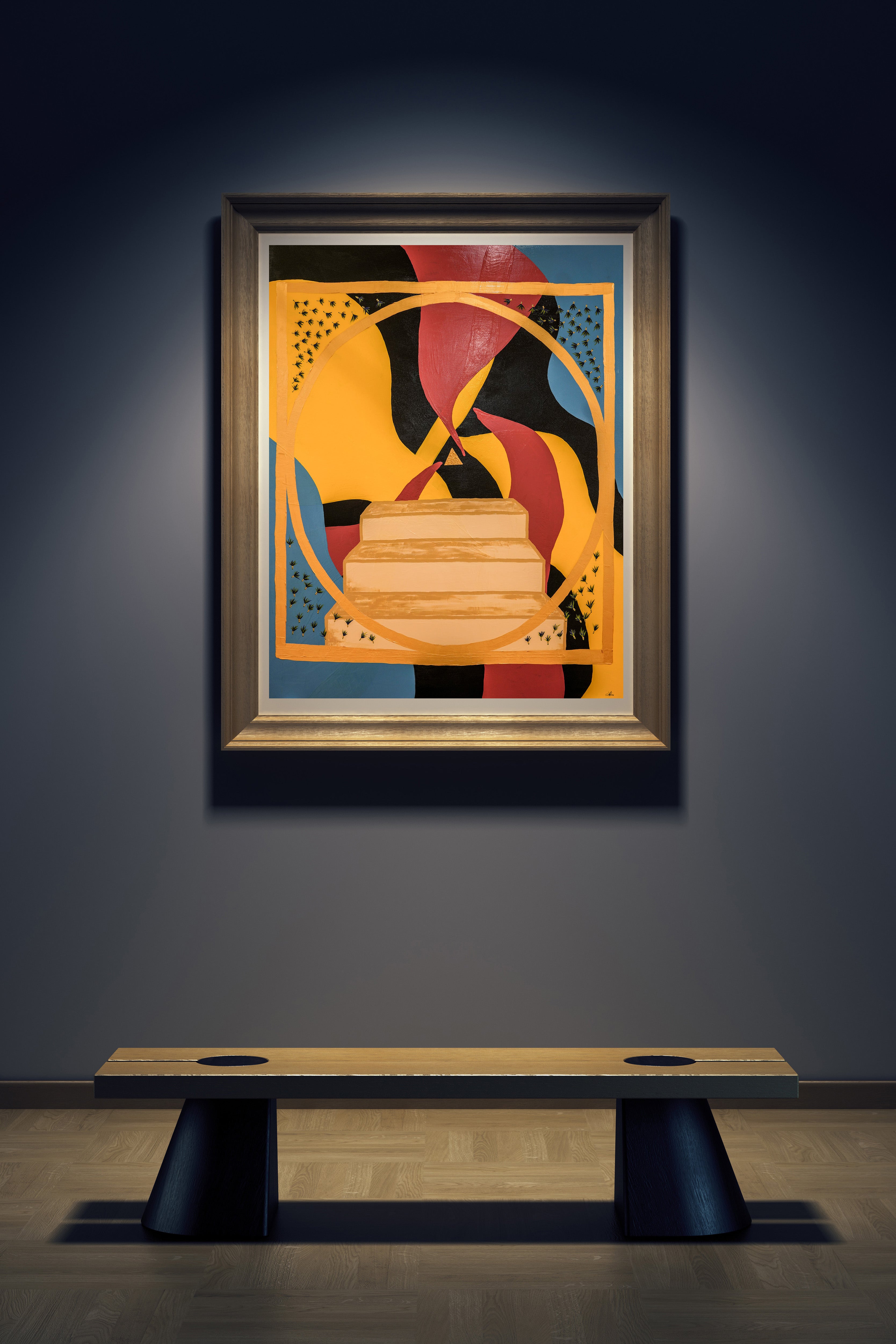 Perception Print - Abstract Modern Contemporary Luxury Wall Art Painting - Lauren Ross Design