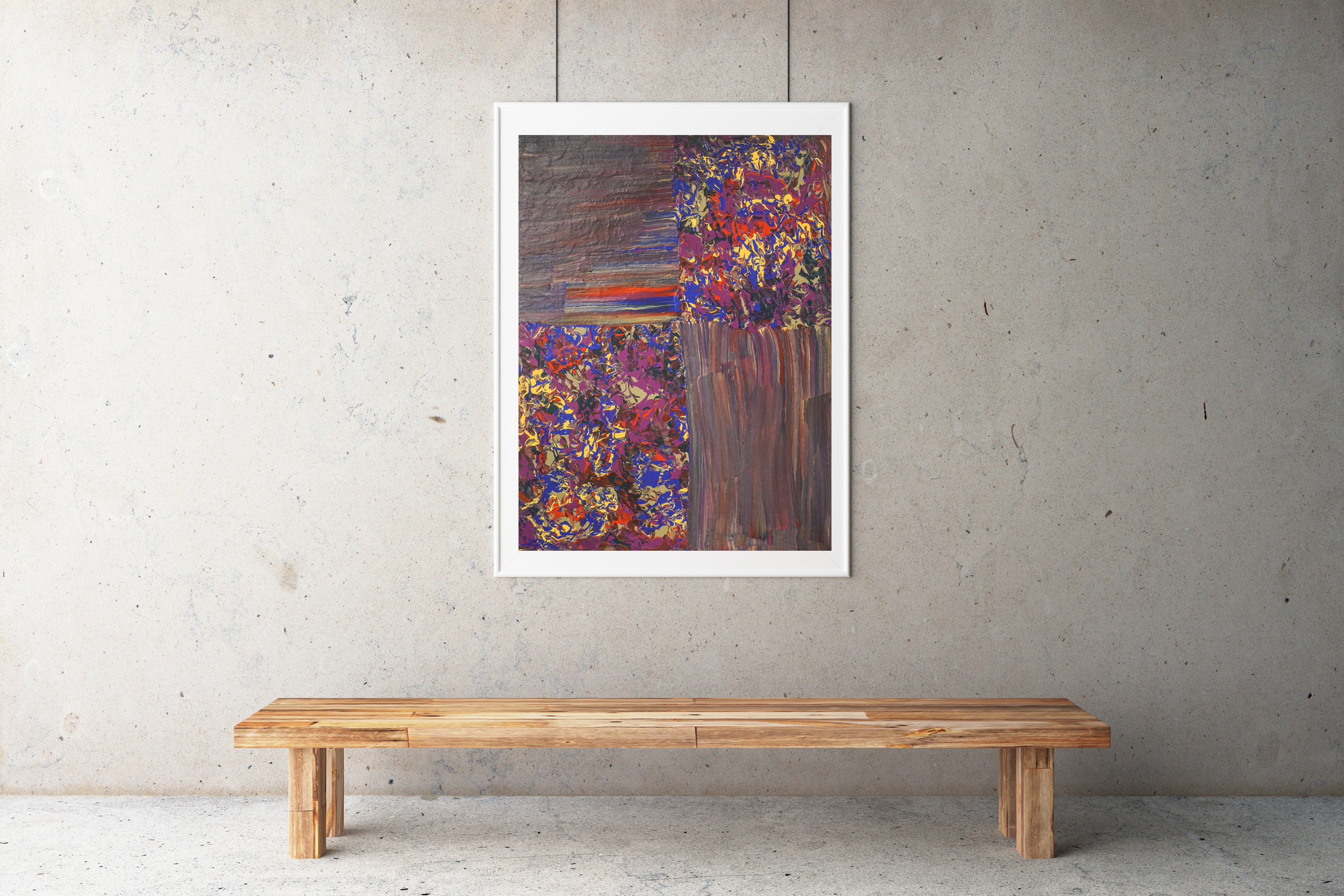 Ophyrs Opifera Print - Abstract Modern Contemporary Luxury Wall Art Painting - Lauren Ross Design