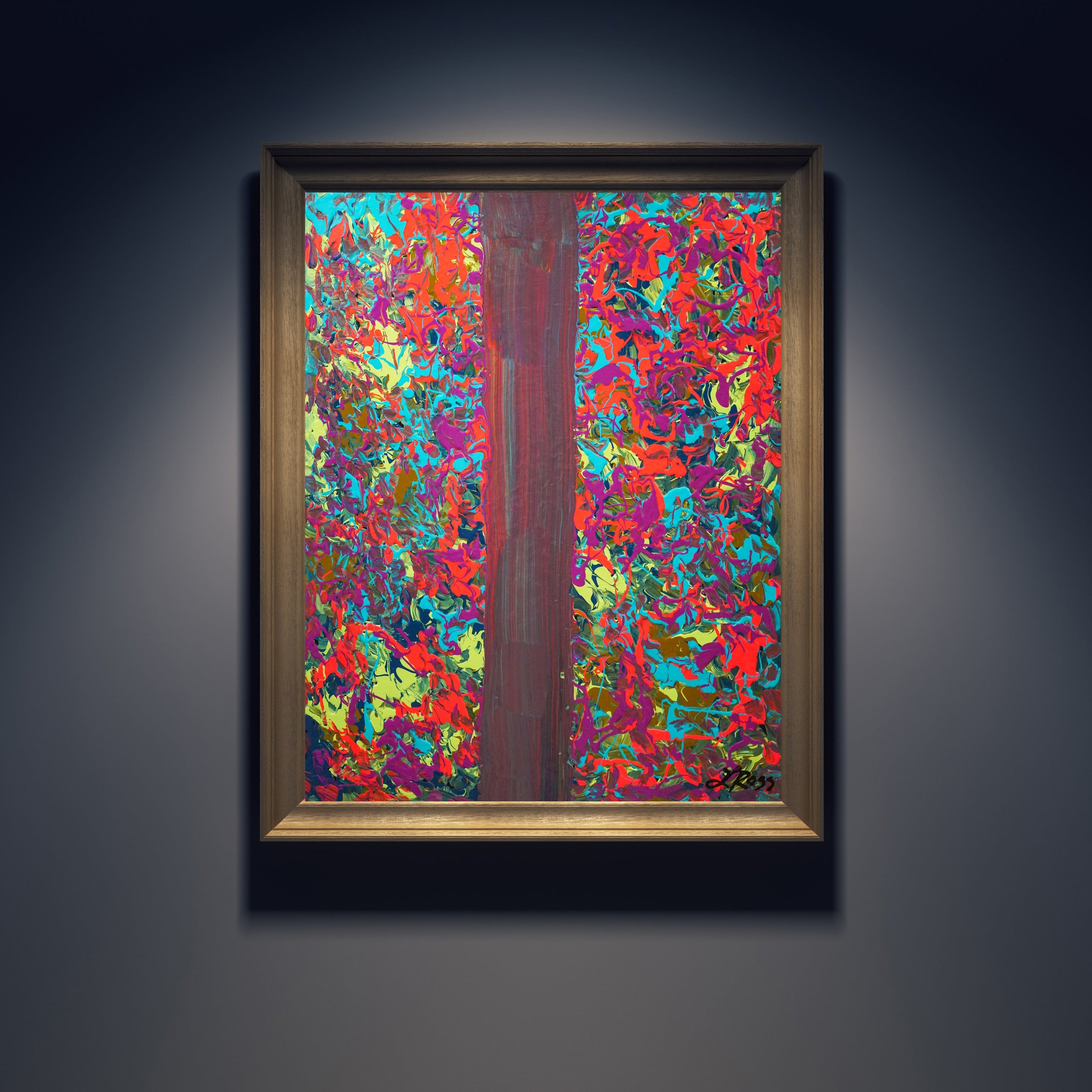 Chameleon Archival Print - Contemporary Art | Modern Abstract Art | Fine Art | Painting Print