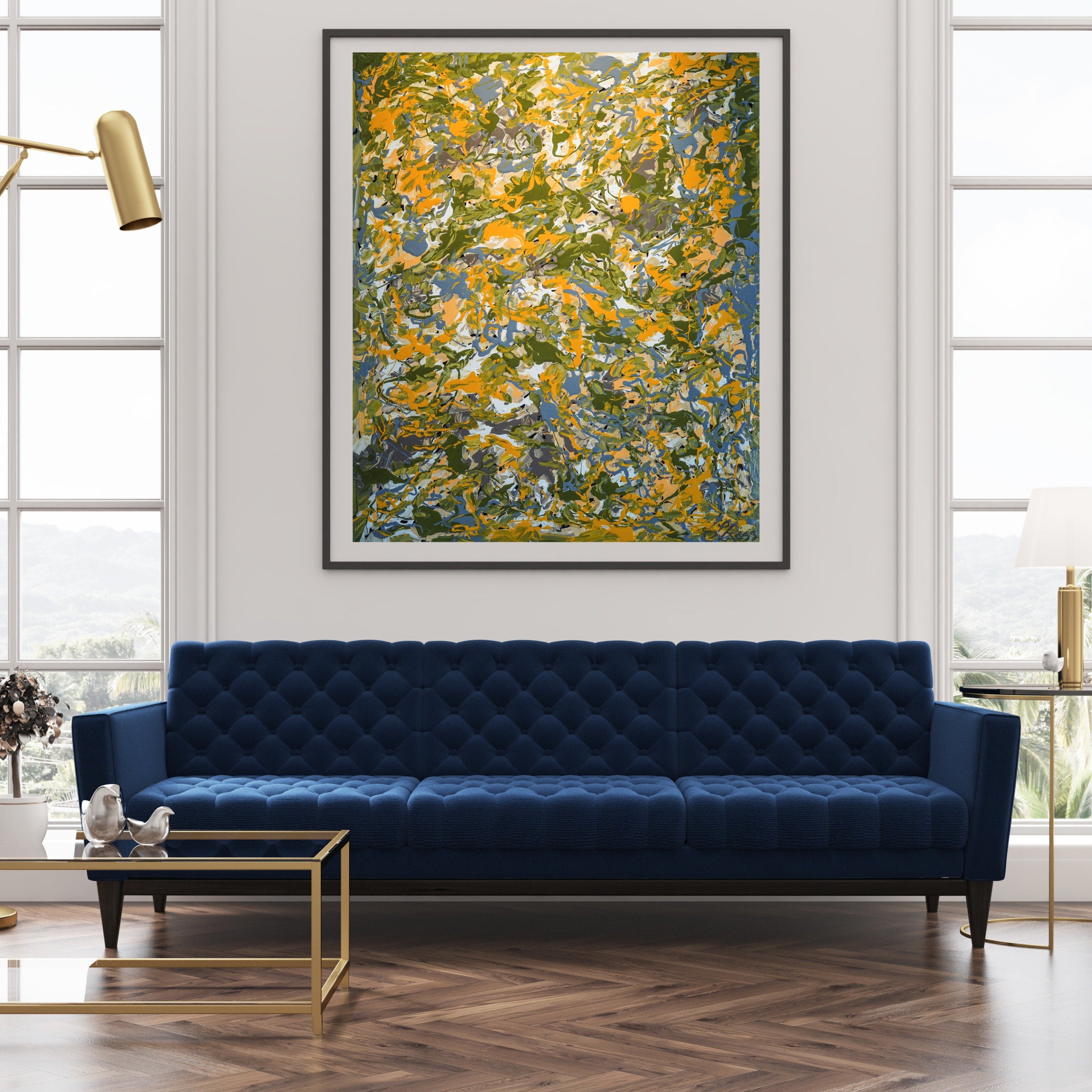 Concrete Jungle Archival Print - Contemporary Art | Modern Abstract Art | Fine Art | Painting Print