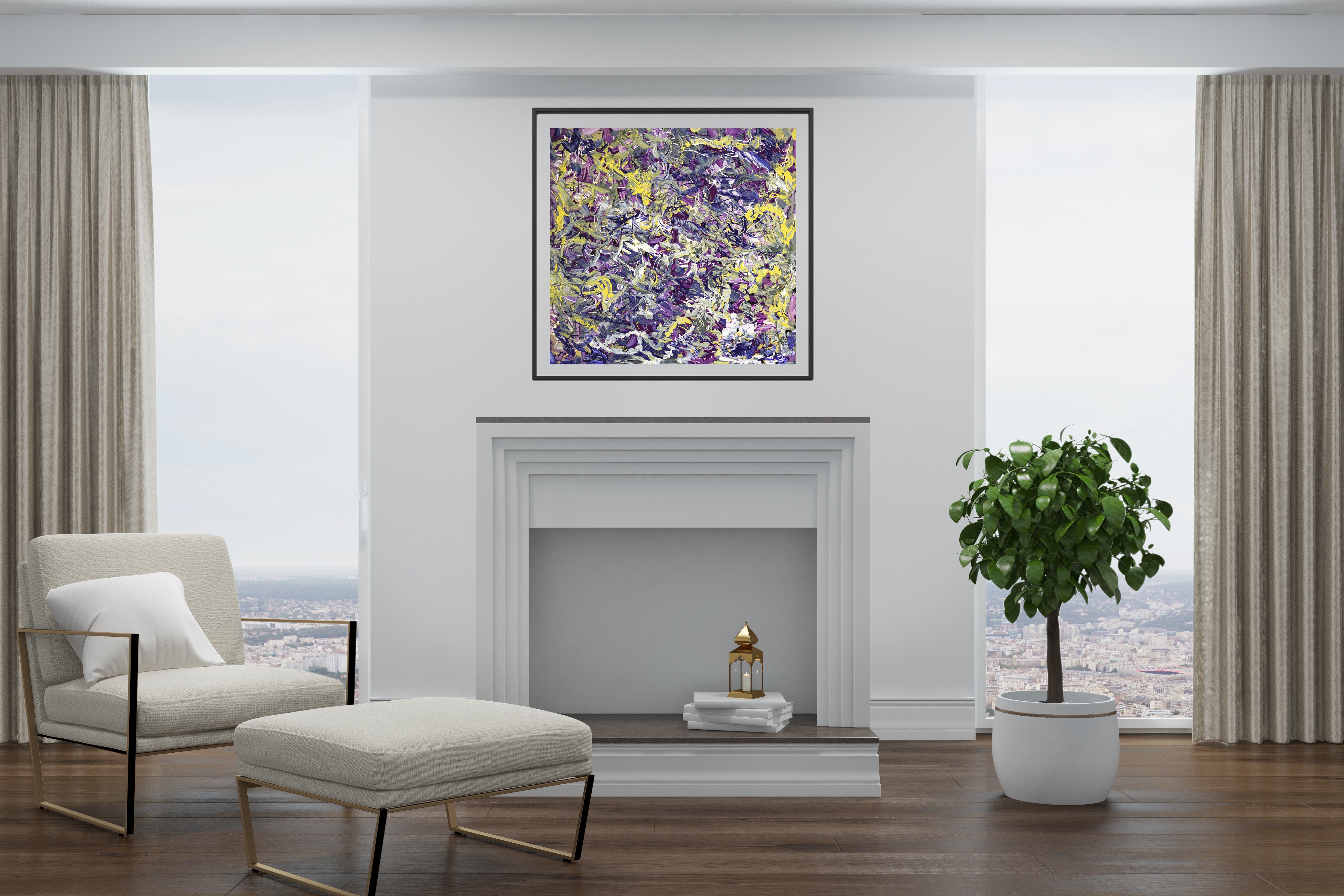 In Bloom Archival Print - Contemporary Art | Modern Abstract Art | Fine Art | Painting Print