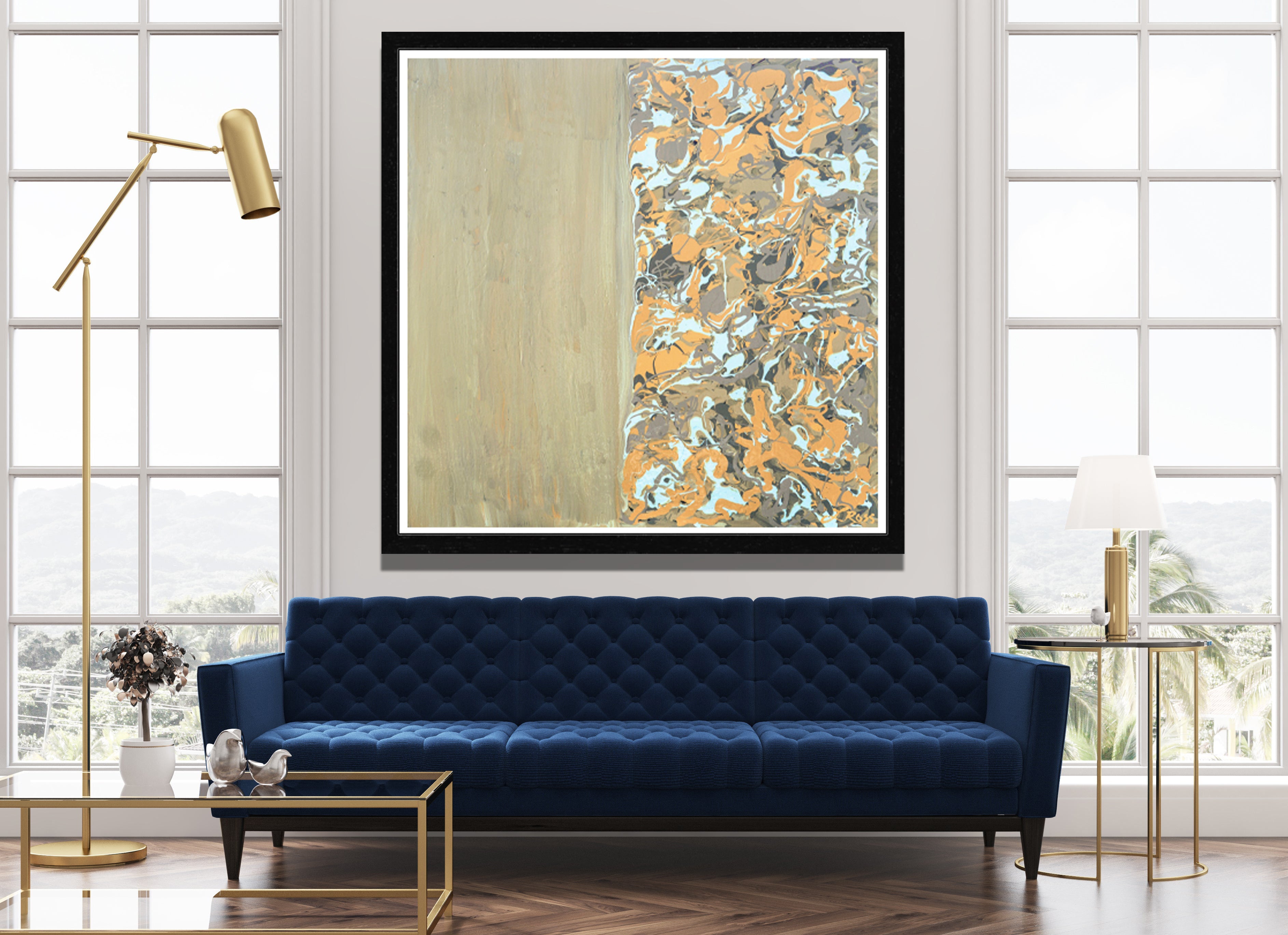 Neocortex Archival Print - Contemporary Art | Modern Abstract Art | Fine Art | Painting Print