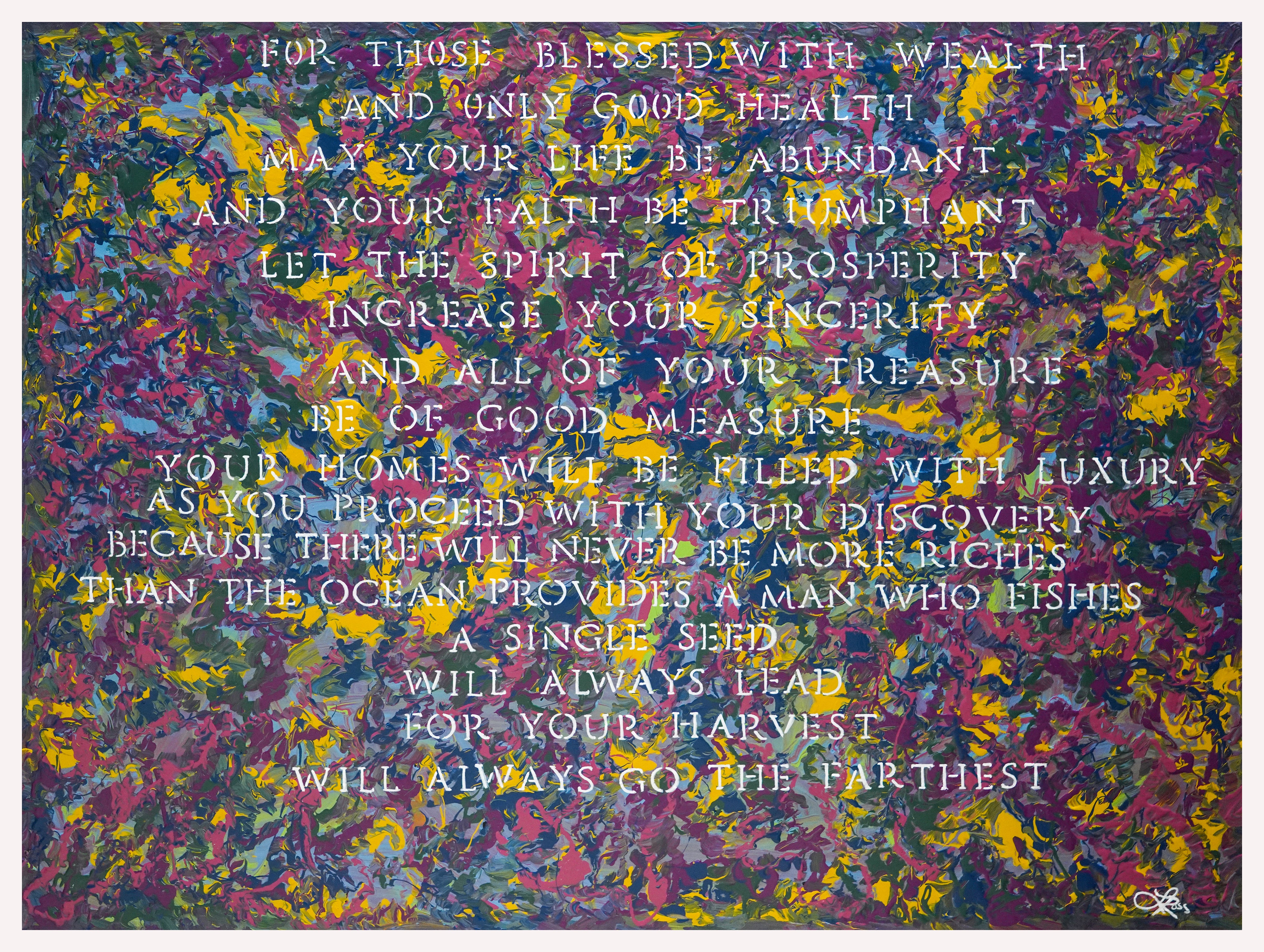 Abundance Archival Print - Contemporary Art | Modern Abstract Art | Fine Art | Painting Print