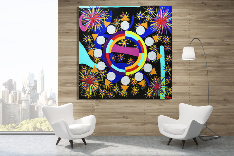 The Promise Archival Canvas Wrap - Contemporary Art | Modern Abstract Art | Fine Art | Painting On Canvas 