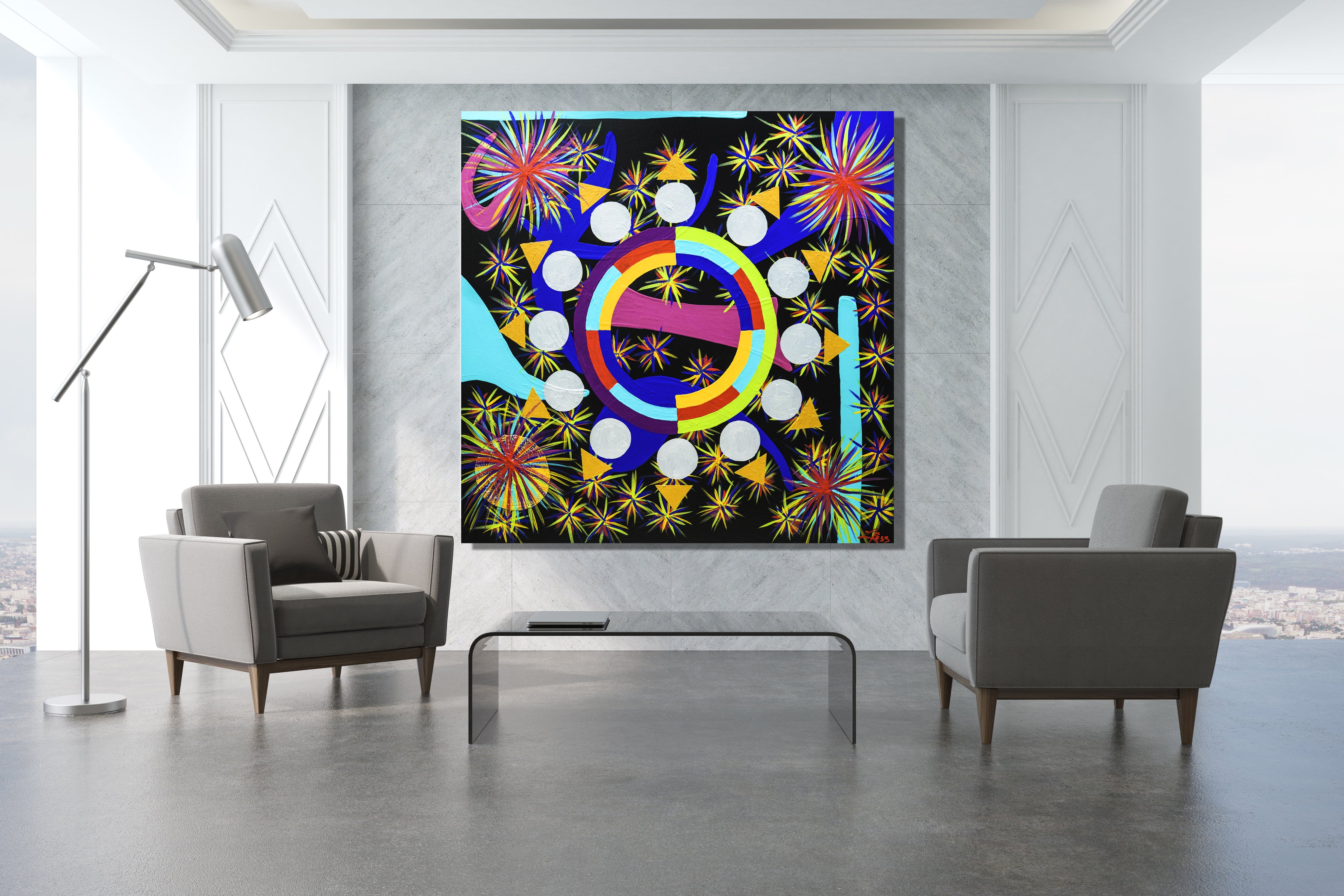 The Promise Archival Canvas Wrap - Contemporary Art | Modern Abstract Art | Fine Art | Painting On Canvas