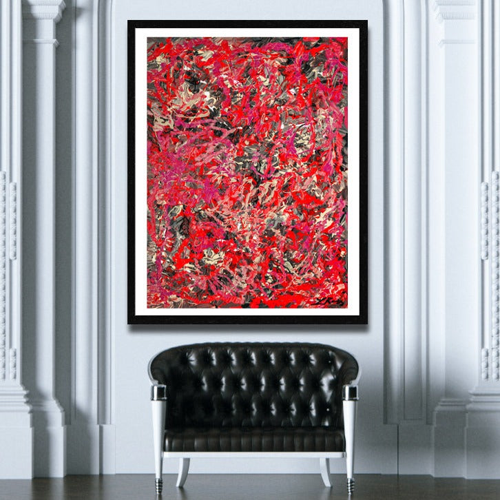 The Queen Archival Print - Contemporary Art | Modern Abstract Art | Fine Art | Painting Print