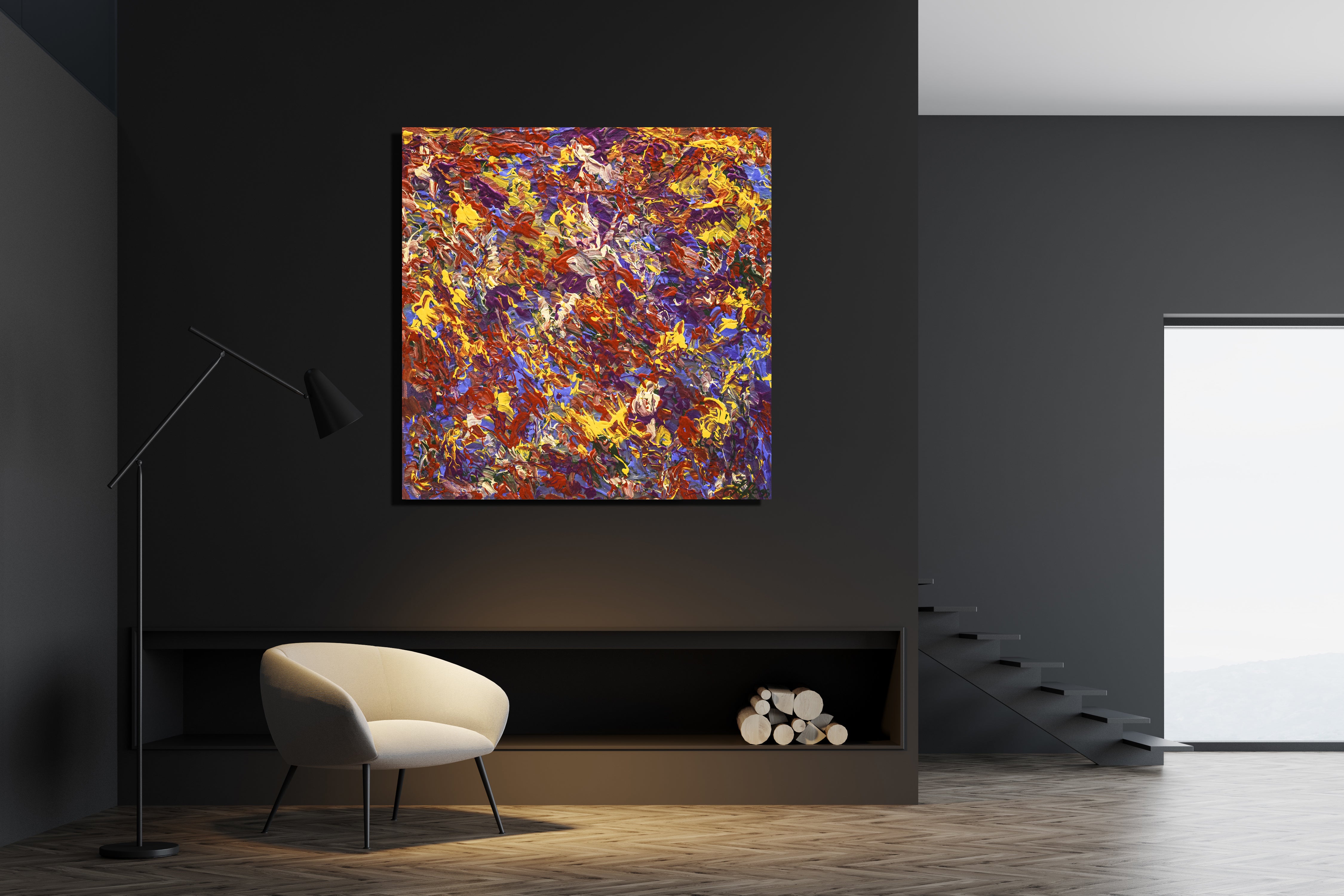 Jubilee Archival Canvas Wrap - Contemporary Art | Modern Abstract Art | Fine Art | Painting On Canvas