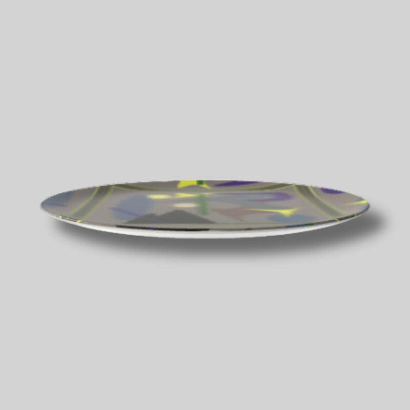 The Midnight Hour Plate 10” - Lauren Ross Design | High End Luxury Designer Homeware | Tableware