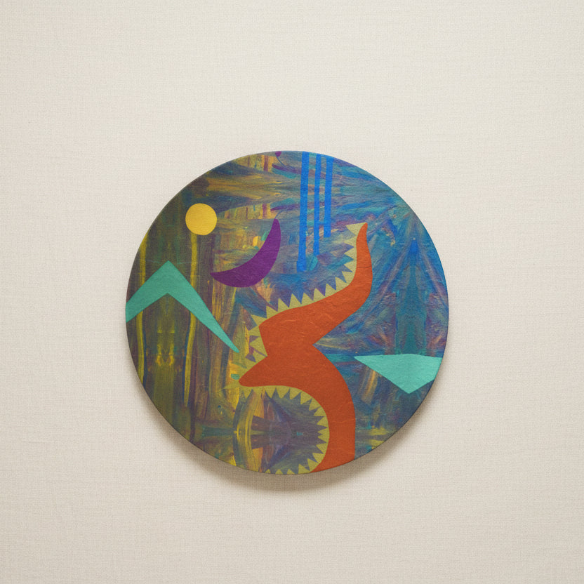 The Fear No Evil Plate 8” - Lauren Ross Design | High End Luxury Designer Homeware | Tableware 