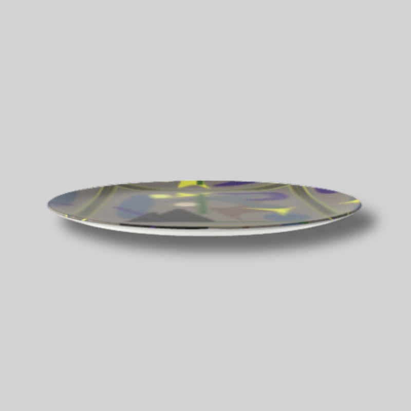 The Midnight Hour Plate 8” - Lauren Ross Design | High End Luxury Designer Homeware | Tableware 